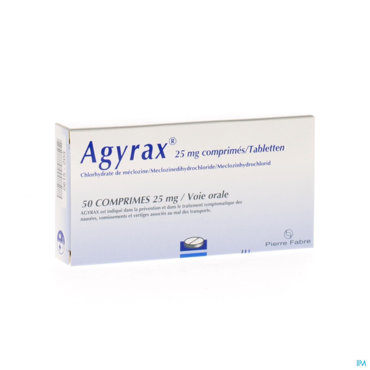 AGYRAX 25MG COMP 50 AGYRAX 25MG COMP 50