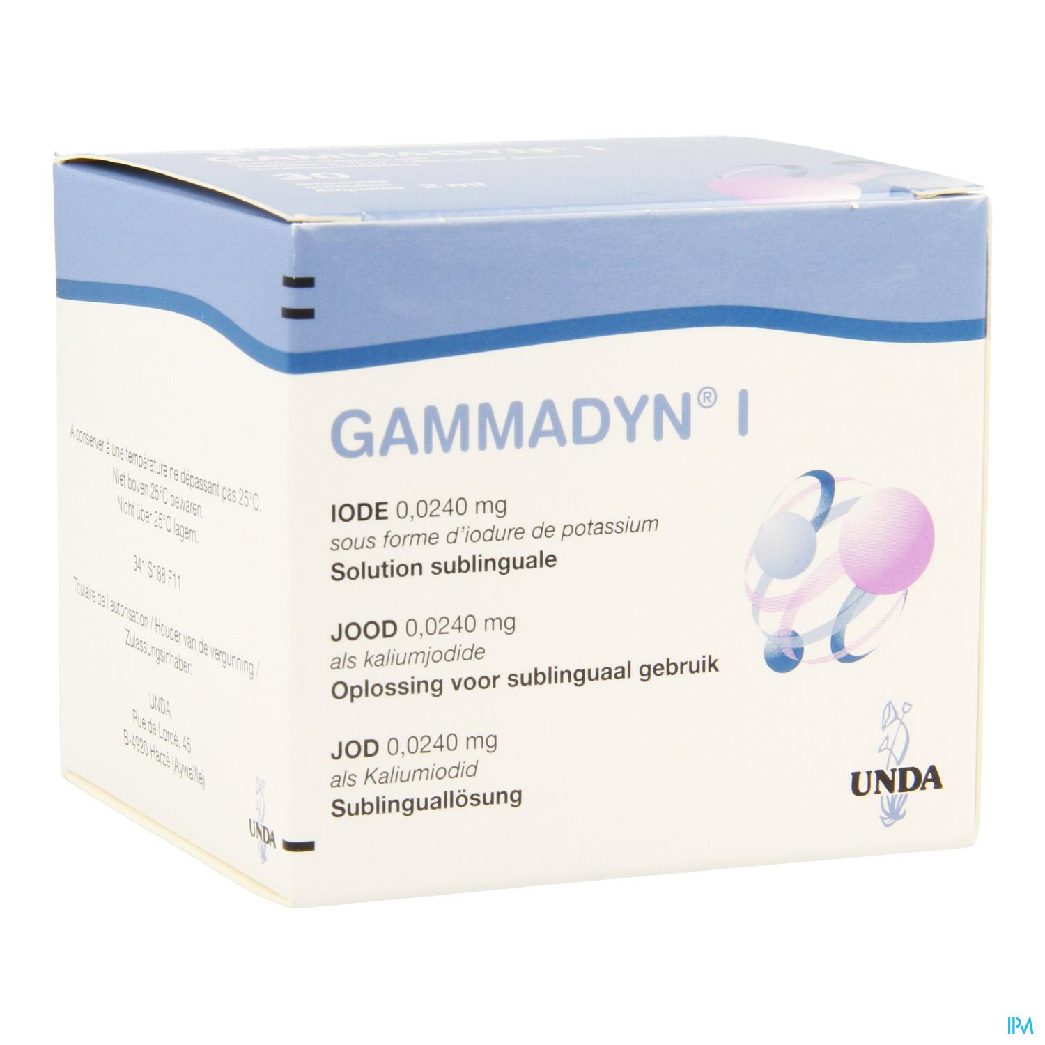 GAMMADYN AMP 30 X 2 ML I UNDA GAMMADYN AMP 30 X 2 ML I UNDA