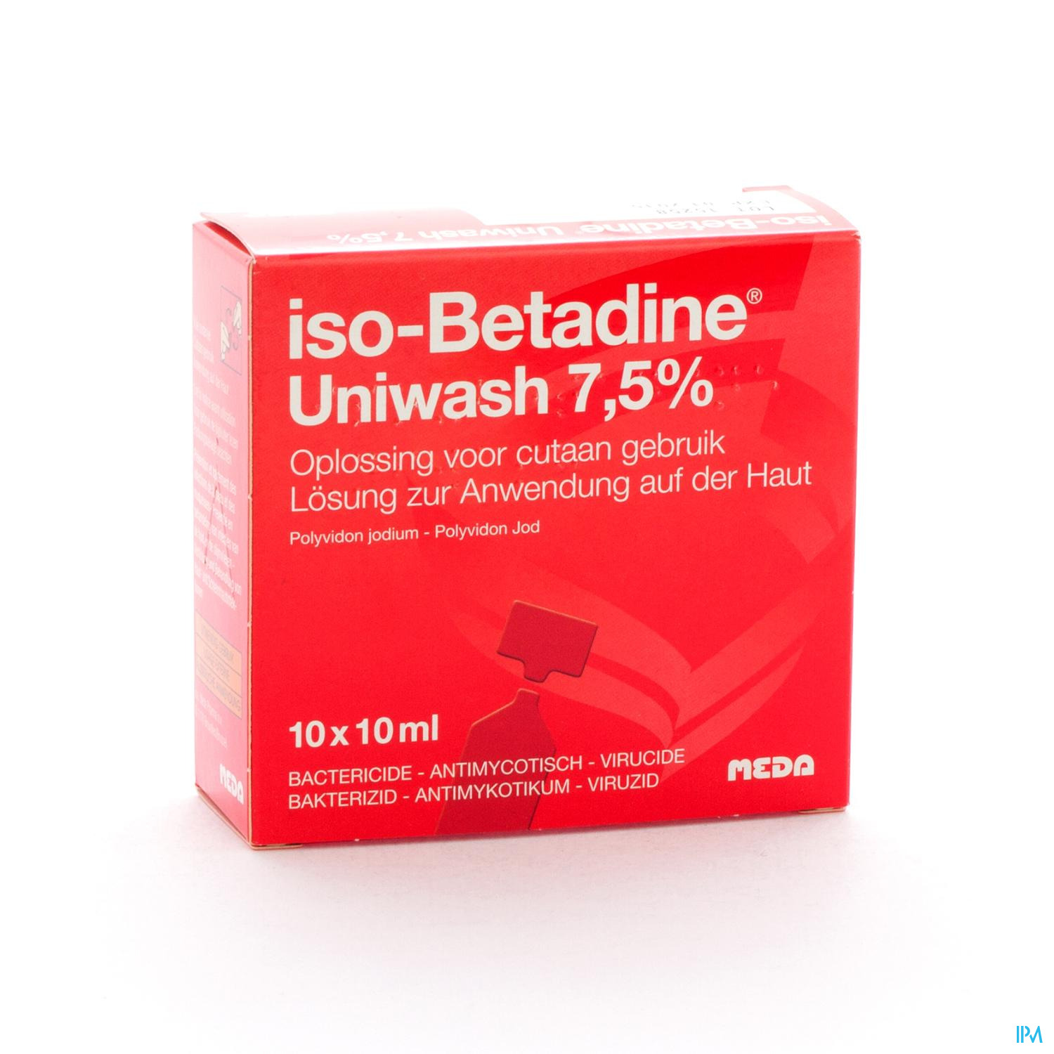 ISO BETADINE UD 10FLX10ML - Apotheek Peeters Oudsbergen (Peeters BV)