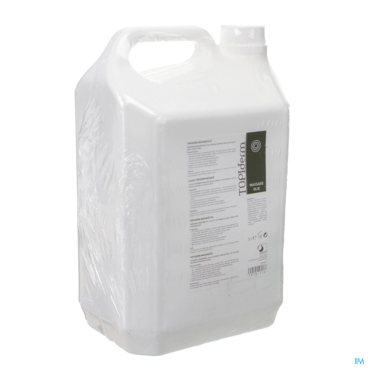 Topiderm Massage Olie 5l Plezier Seksualiteit Apotheek Peeters