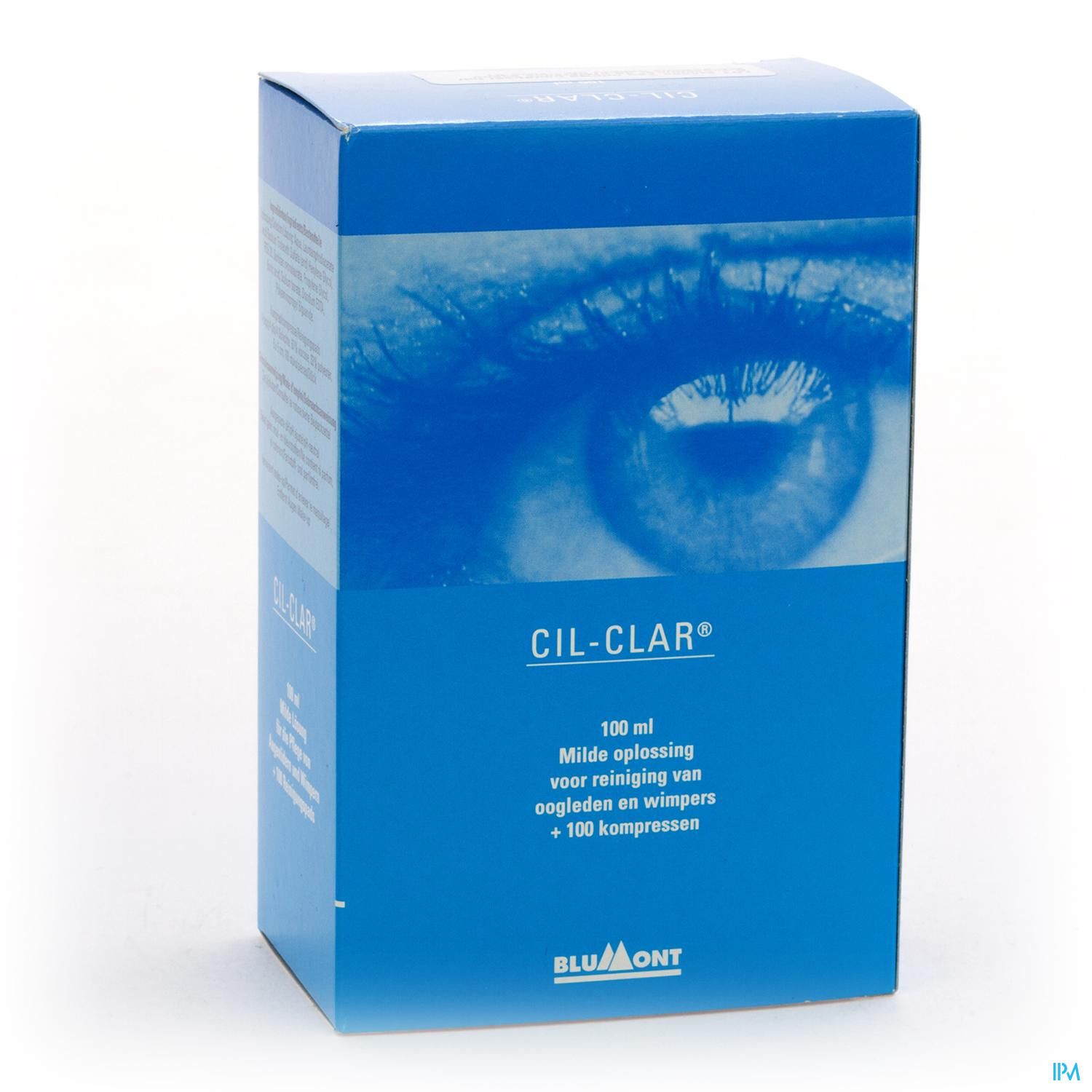 Cil-clar Hygiene Oogleden 100ml+kp 100 - Specifiek voor de ogen ...