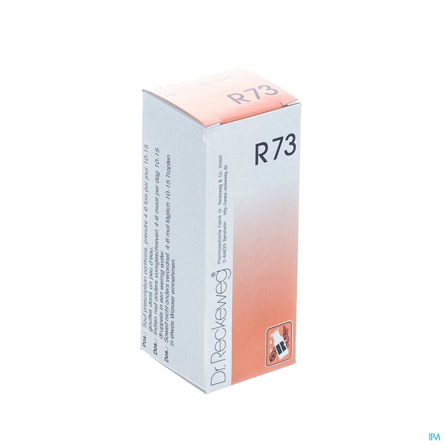Reckeweg Dr. R73 Druppels 50ml bij artrose en gewrichtspijnen