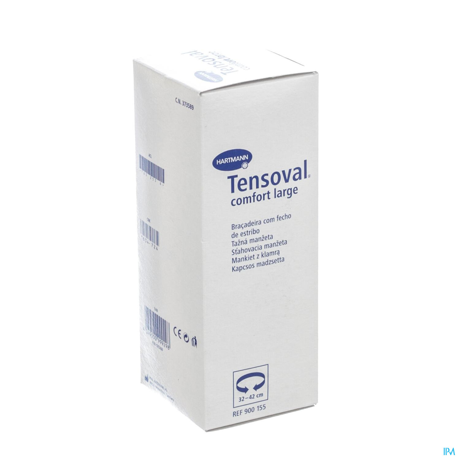 Tensoval Comf Beugelmanchet Large 32-42cm 9001552 - Bloeddrukmeter ...
