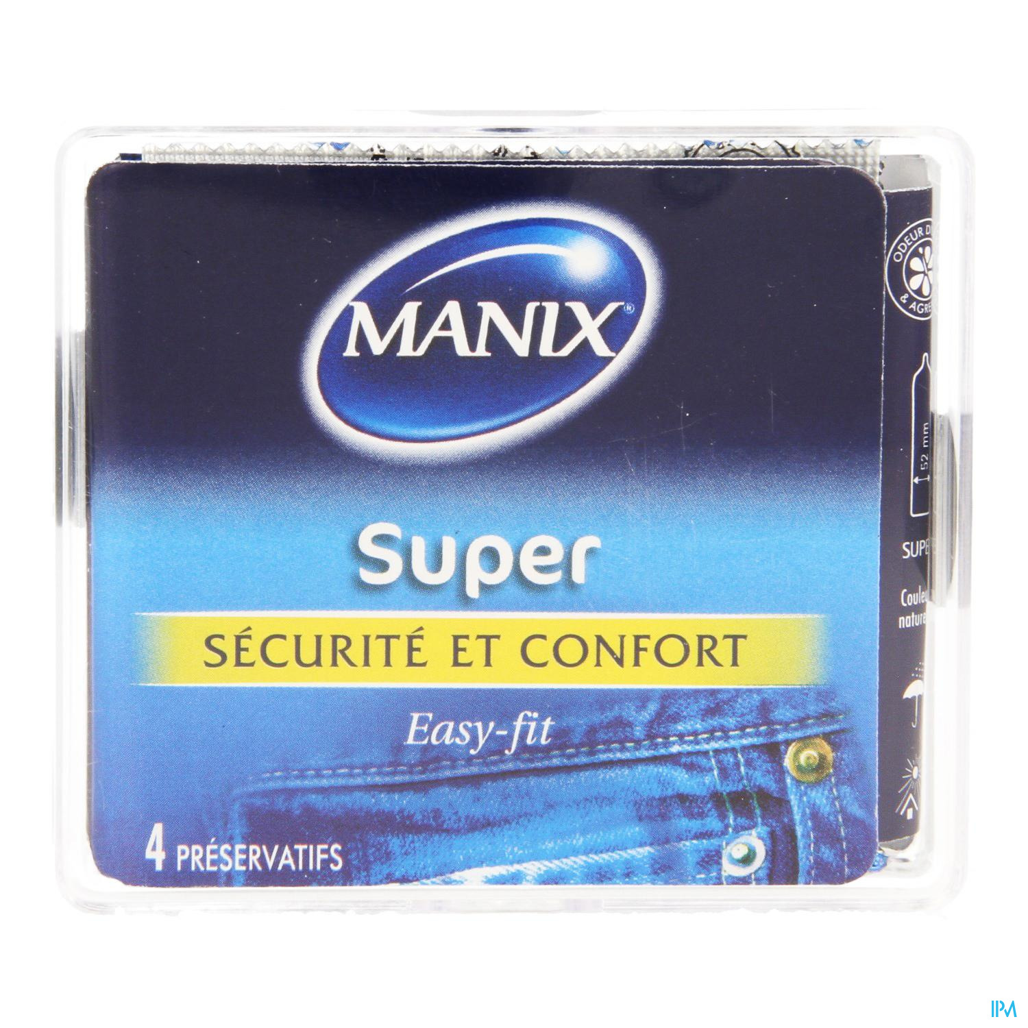 Manix Super Condomen 4 - Condooms - Seksualiteit - Apotheek Peeters ...