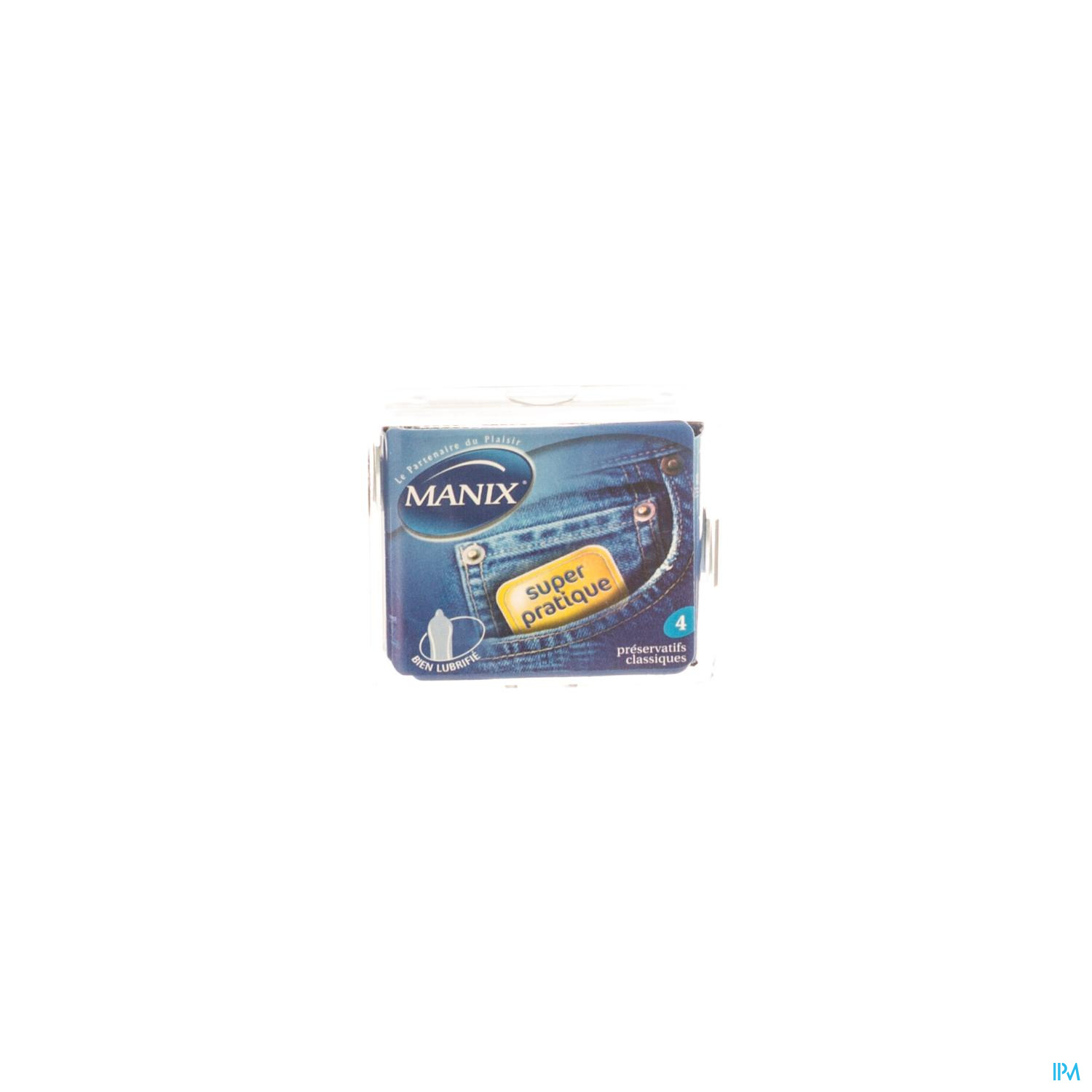 Manix Super Condomen 4 - Condooms - Seksualiteit - Apotheek Peeters ...