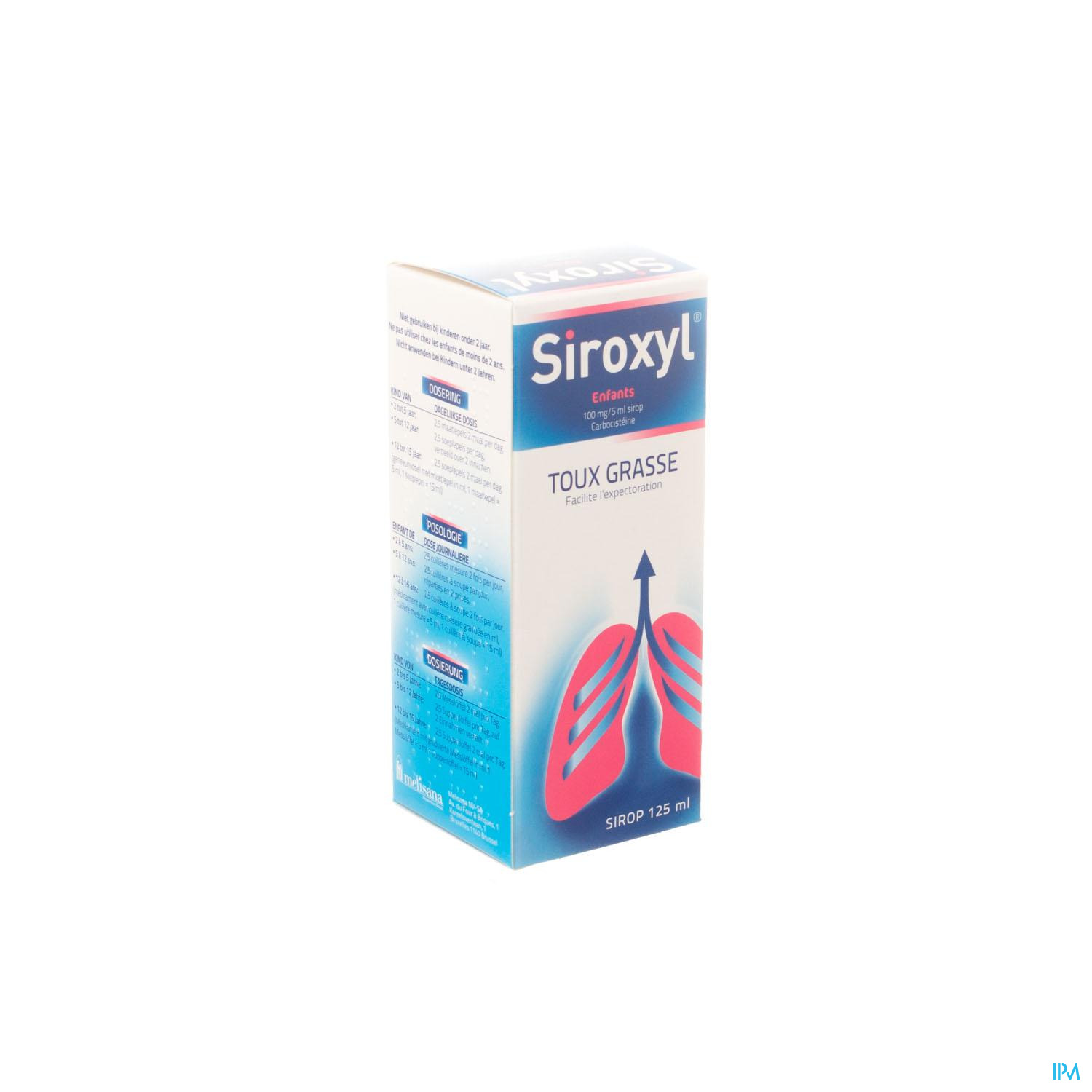 SIROXYL SIROP ENFANTS/KINDEREN 125ML 100 MG/5 ML SIROXYL SIROP ENFANTS/KINDEREN 125ML 100 MG/5 ML