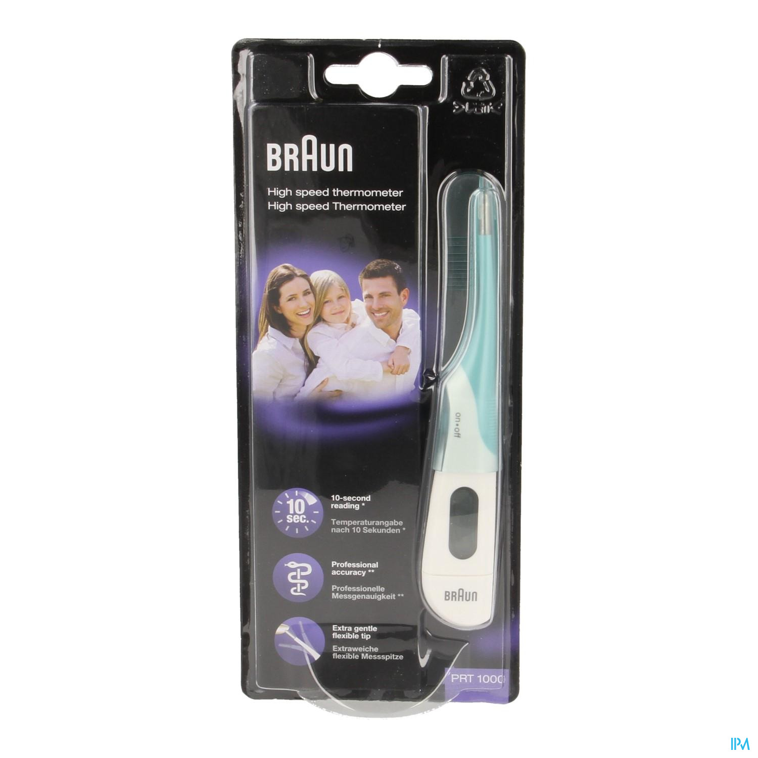 Braun Thermometer Digitaal PRT 1000CE