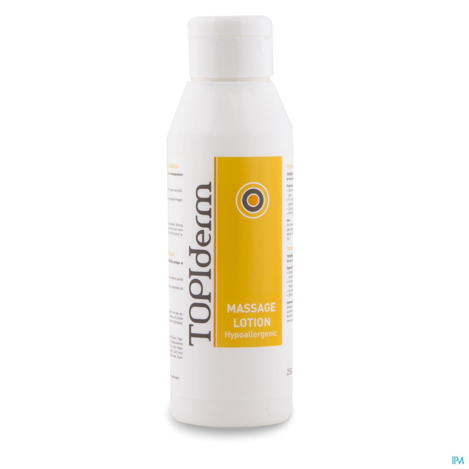 Topiderm Massage Lotion Hypoallergenic 250ml Plezier Seksualiteit