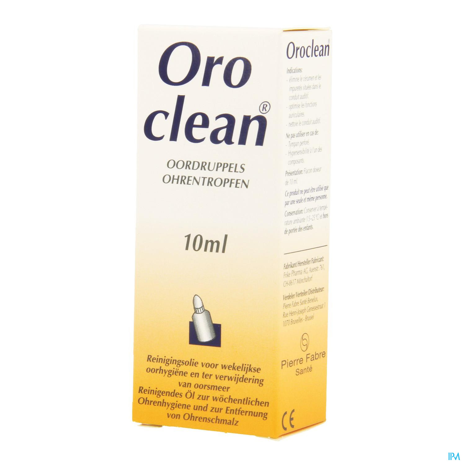 Oroclean Oordruppels Reinigend 10ml - Oordruppels - Oren - Schoonheid ...