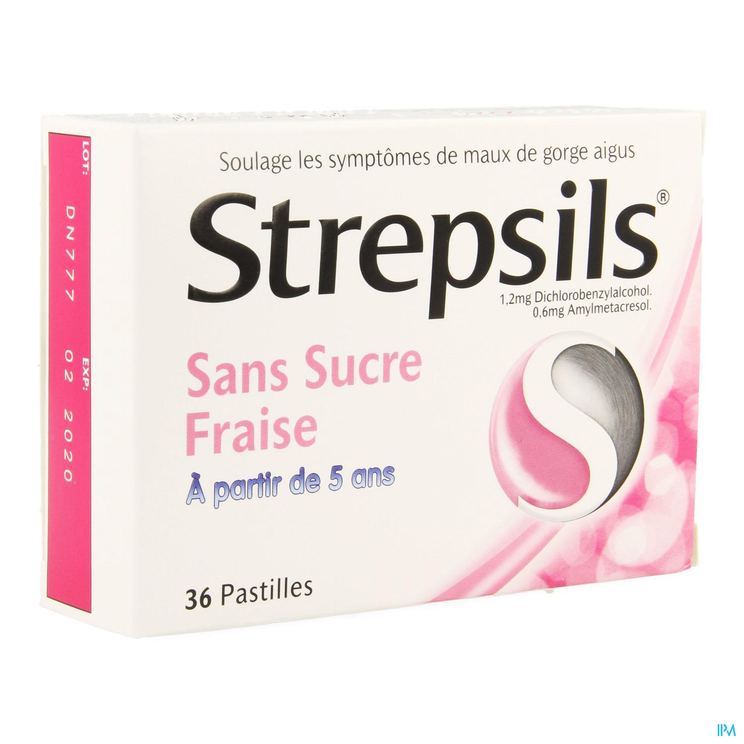 Strepsils Sans Sucre Fraise À Partir De 5 ans Infections De La