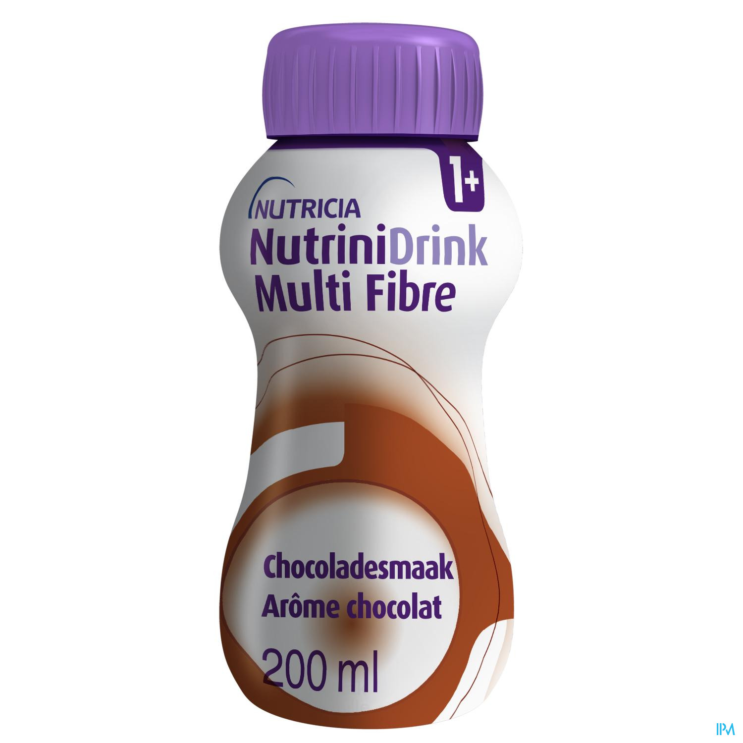 NUTRINIDRINK MULTI FIBRE CHOCOLADESMAAK FLESJE 200ML NUTRINIDRINK MULTI FIBRE CHOCOLADESMAAK FLESJE 200ML