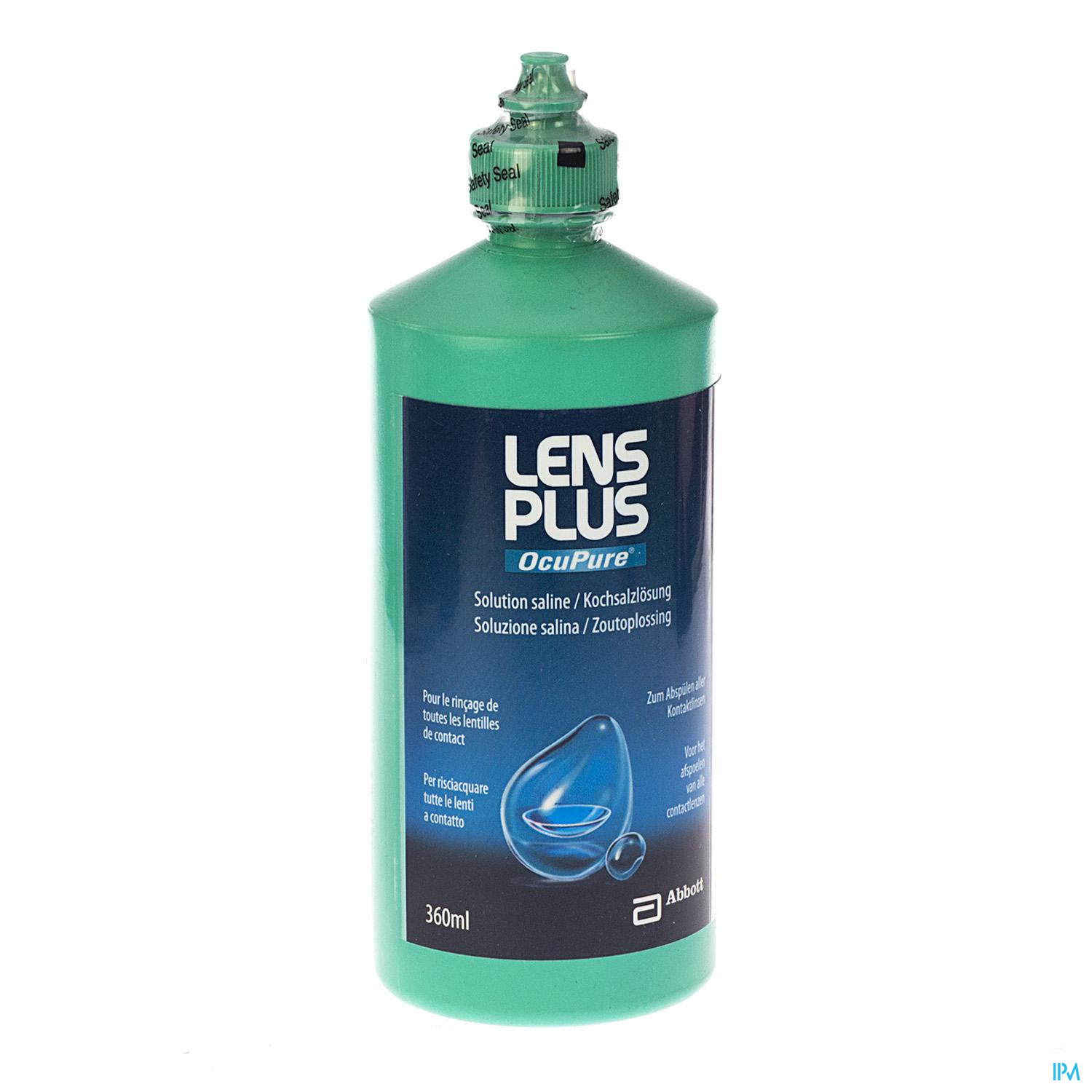 LENS PLUS OCUPURE 360ML LENS PLUS OCUPURE 360ML