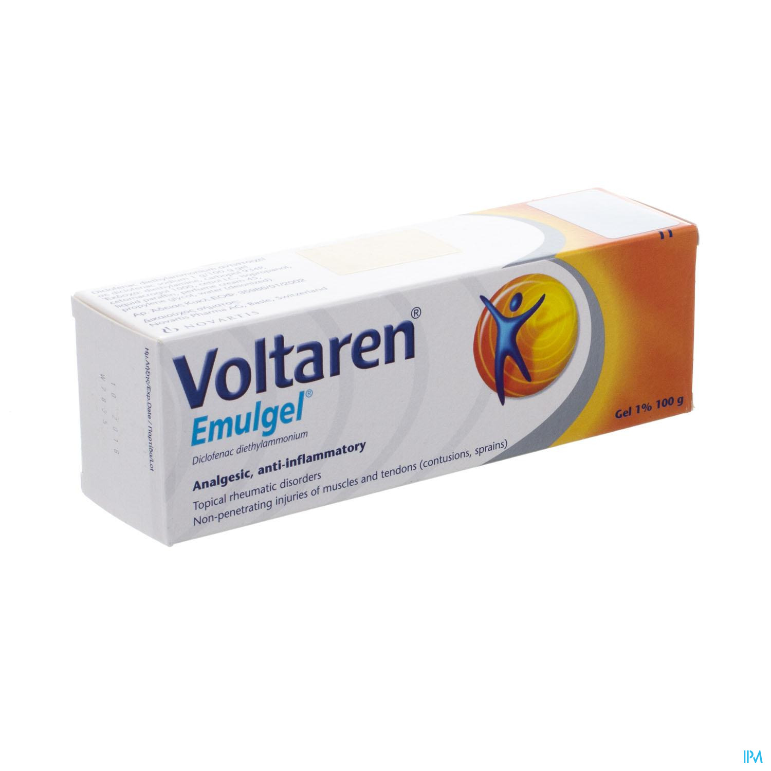 VOLTAREN EMULGEL 1 % 100 G PIP VOLTAREN EMULGEL 1 % 100 G PIP