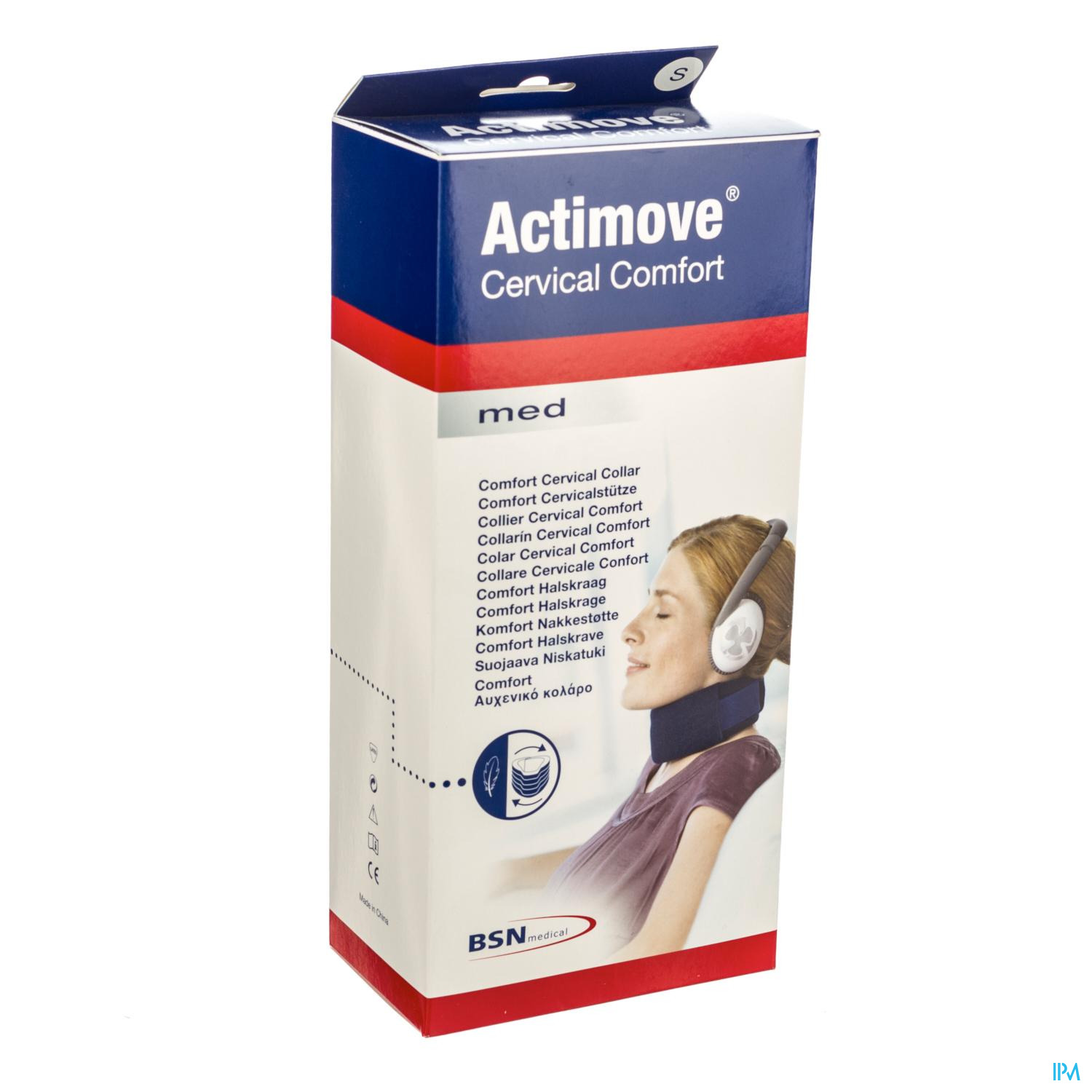 Actimove Cervical Comfort S 7285937 Anatomisch gevormde halskraag.
Bij klachten van hals en nek is ondersteuning nodig en is comfort uiterst belangrijk. De Actimove Cervical anatomisch voorgevormde halskraag zorgt voor beiden. Of de oorzaak nu een whiplash is of een andere klacht, deze hal