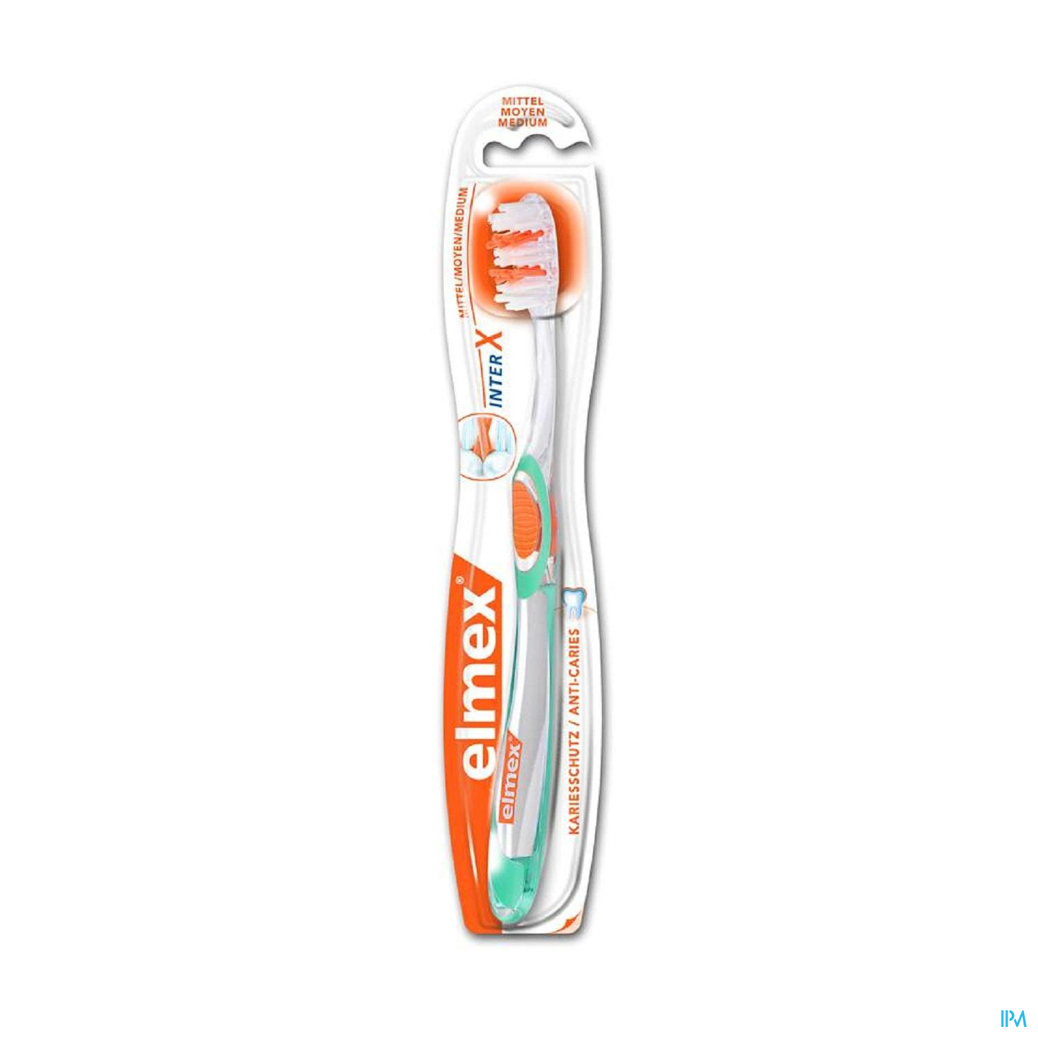 ELMEX ANTI CARIES MEDIUM BROSSE A DENTS brosse à dents elmex