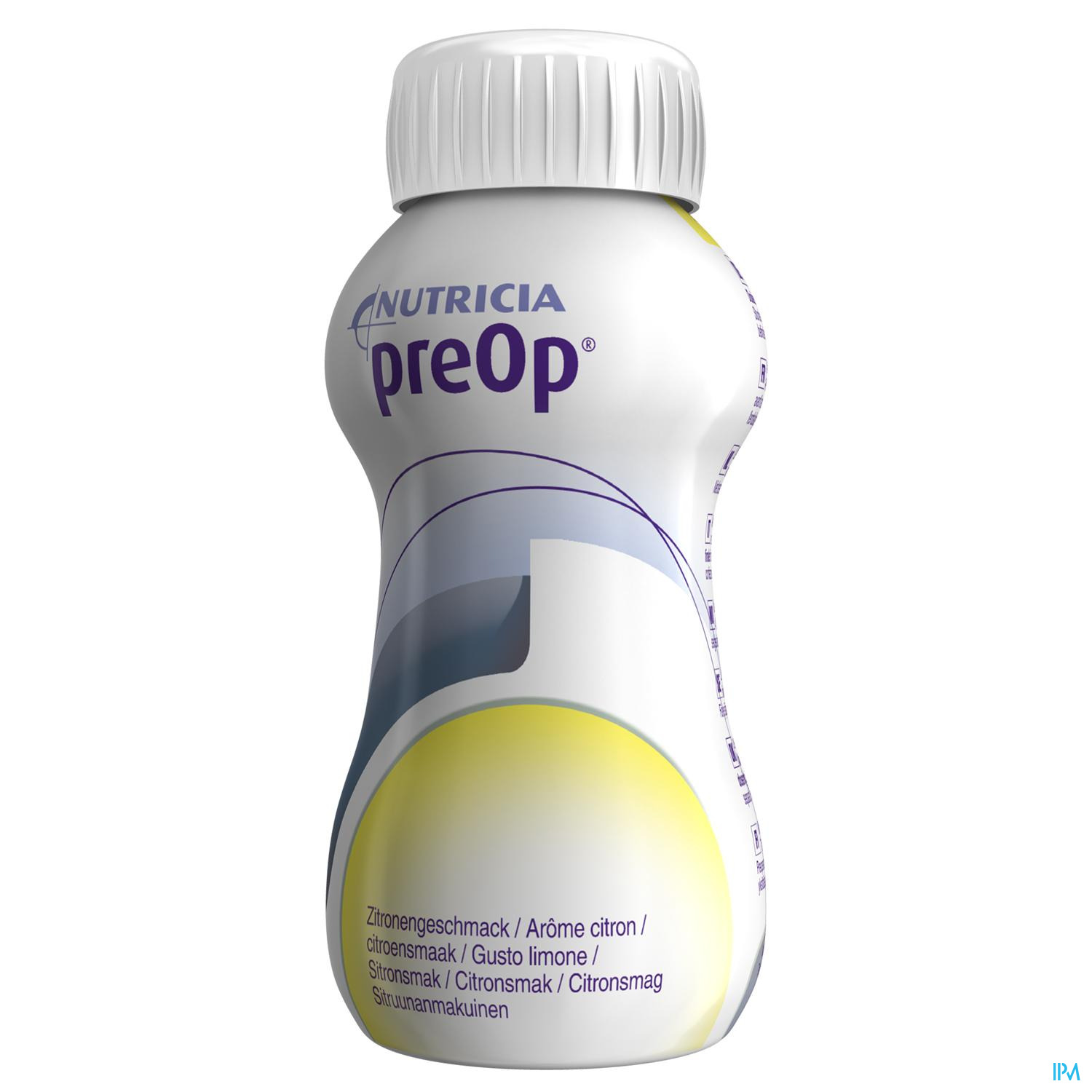 PREOP DRINK CITROEN FLES 4X200ML PREOP DRINK CITROEN FLES 4X200ML