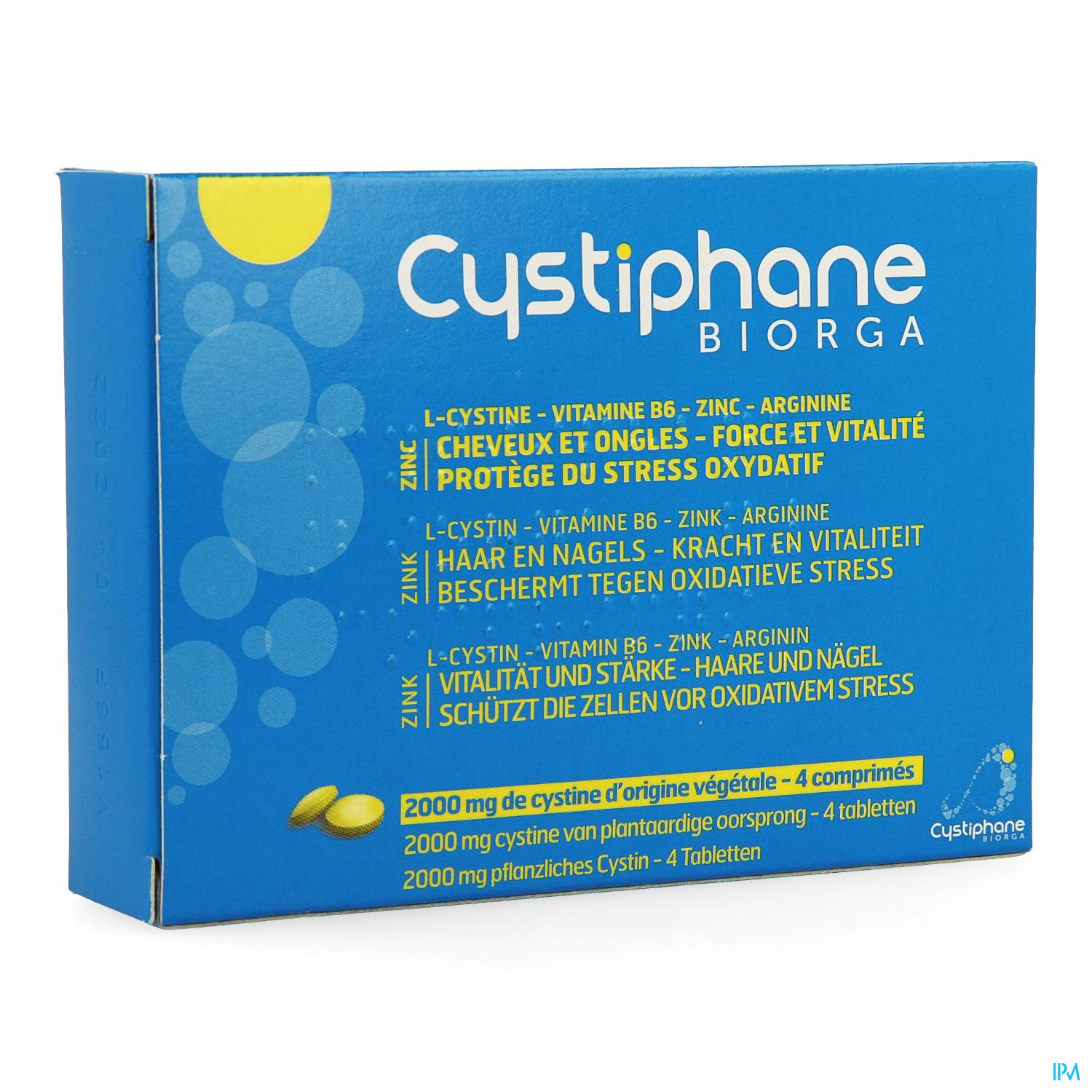 Cystiphane Biorga Comp 60 - Nagelversterkend - Nagels - Schoonheid ...