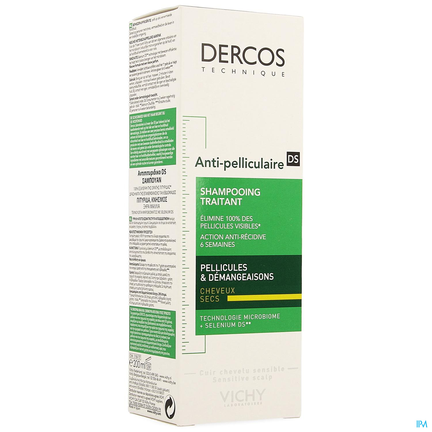 VICHY DERCOS A/PELL CHEV. SEC RENO SH 200ML VICHY DERCOS A/PELL CHEV. SEC RENO SH 200ML