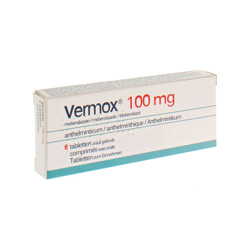 VERMOX 100MG TABL 6 X 100MG PIP VERMOX 100MG TABL 6 X 100MG PIP
