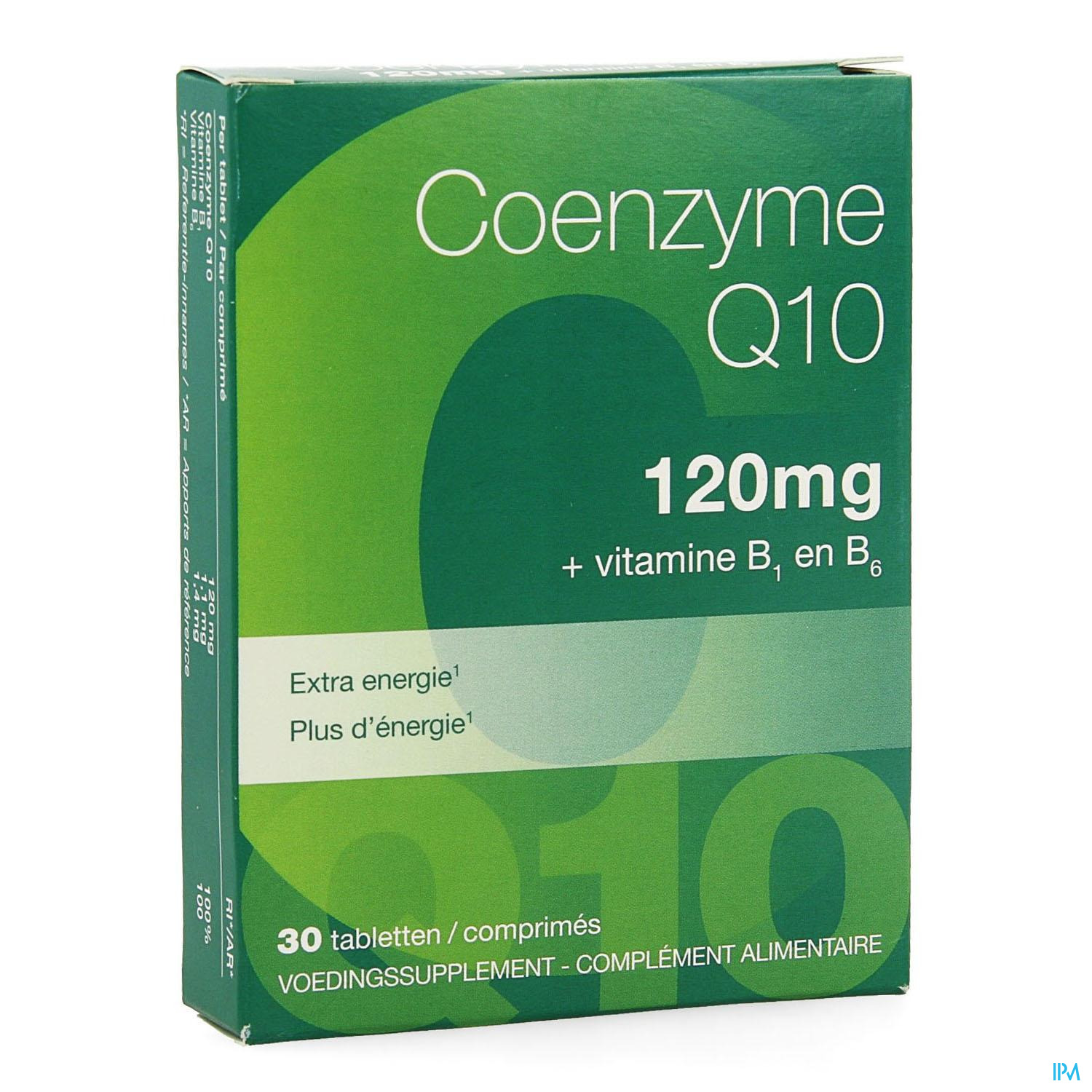 COENZYME Q10 120MG NF TABL 30 5791 Apotheek Peeters Oudsbergen