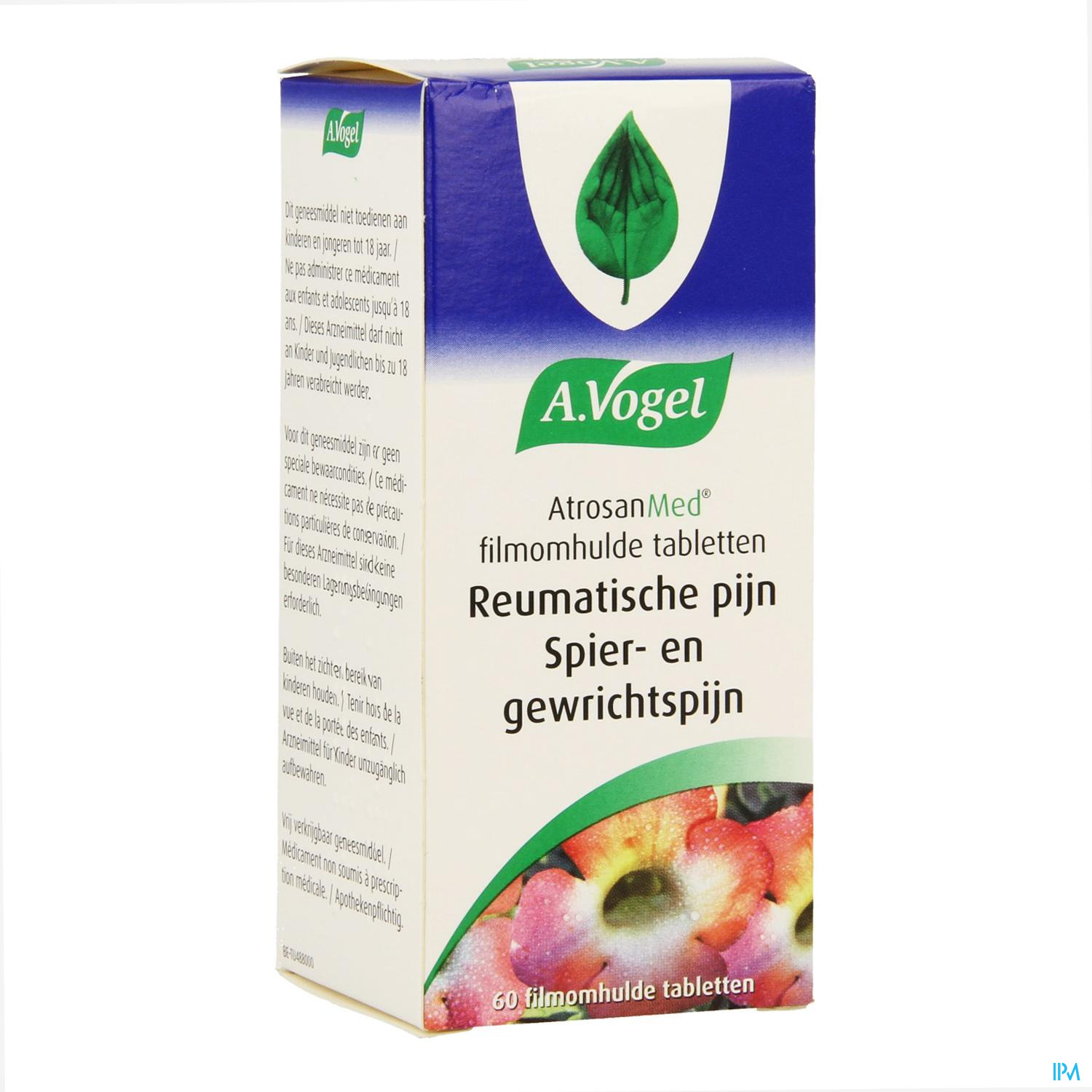3437290_912fd8eb9d66bb1ce83d9328c42c0e07_nl.jpg A.Vogel AtrosanMed Filmomhulde Tabletten 60 stuks