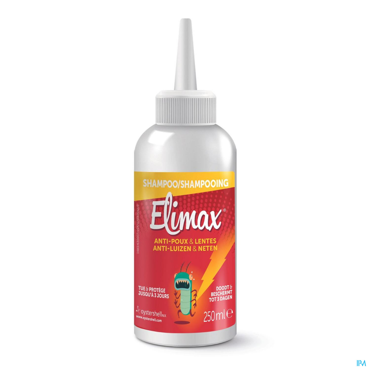 ELIMAX SHAMPOO TEGEN LUIZEN FL 250ML ELIMAX SHAMPOO TEGEN LUIZEN FL 250ML