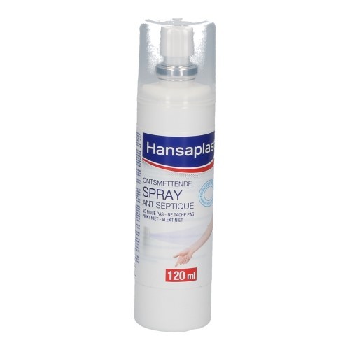 Egypte Slink Gematigd Hansaplast Spray Assainissant Cutane 120ml Antiseptique - Apotheek Peeters  Oudsbergen (Peeters Pharma BV)