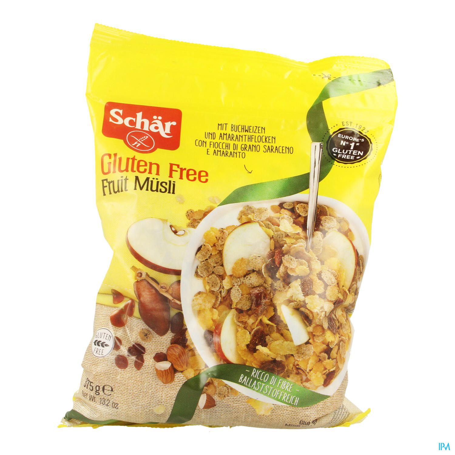 SCHAR MUESLI FRUIT 375G 3210 SCHAR MUESLI FRUIT 375G 3210