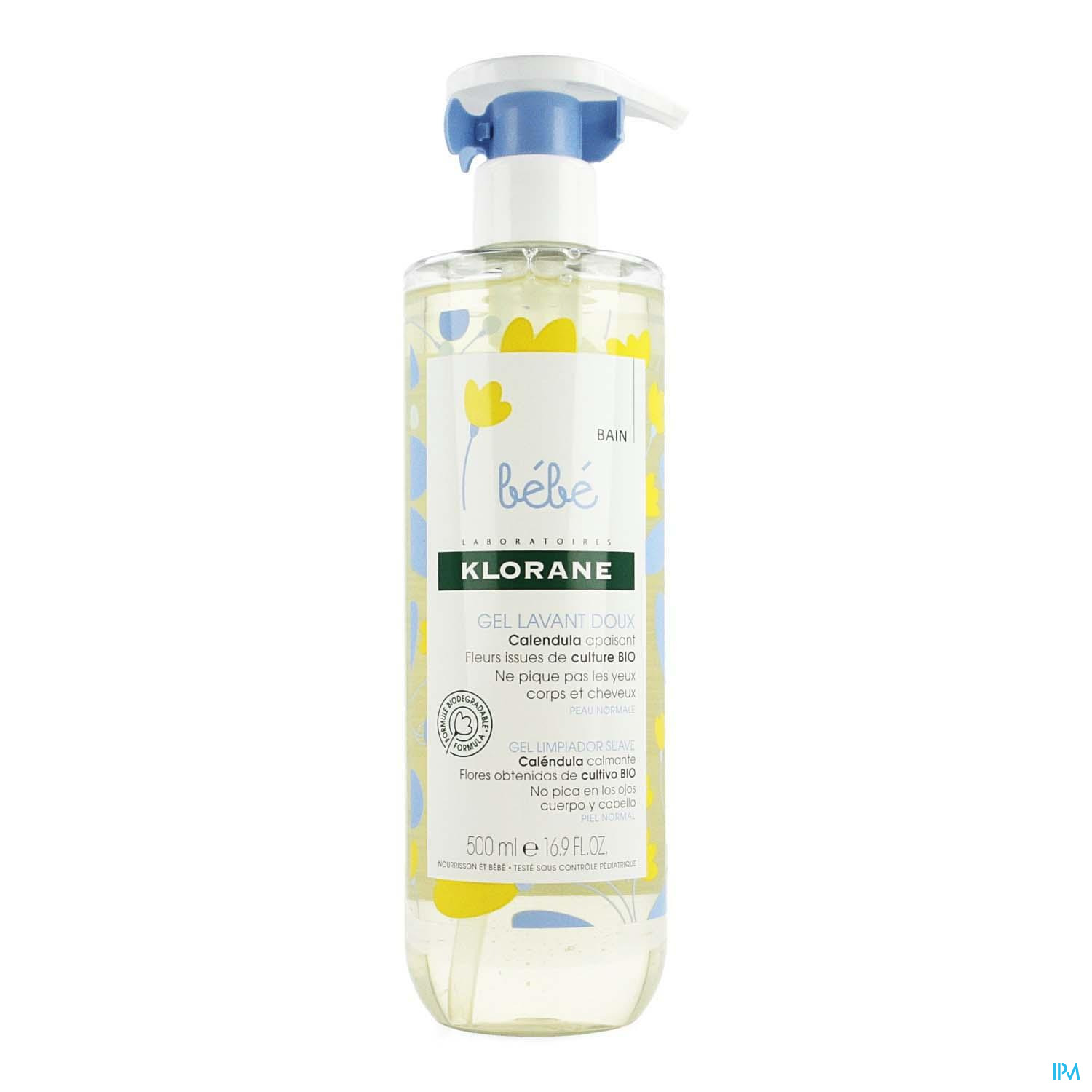 KLORANE BB ZACHT REINIGINGSGEL 500ML KLORANE BB ZACHT REINIGINGSGEL 500ML