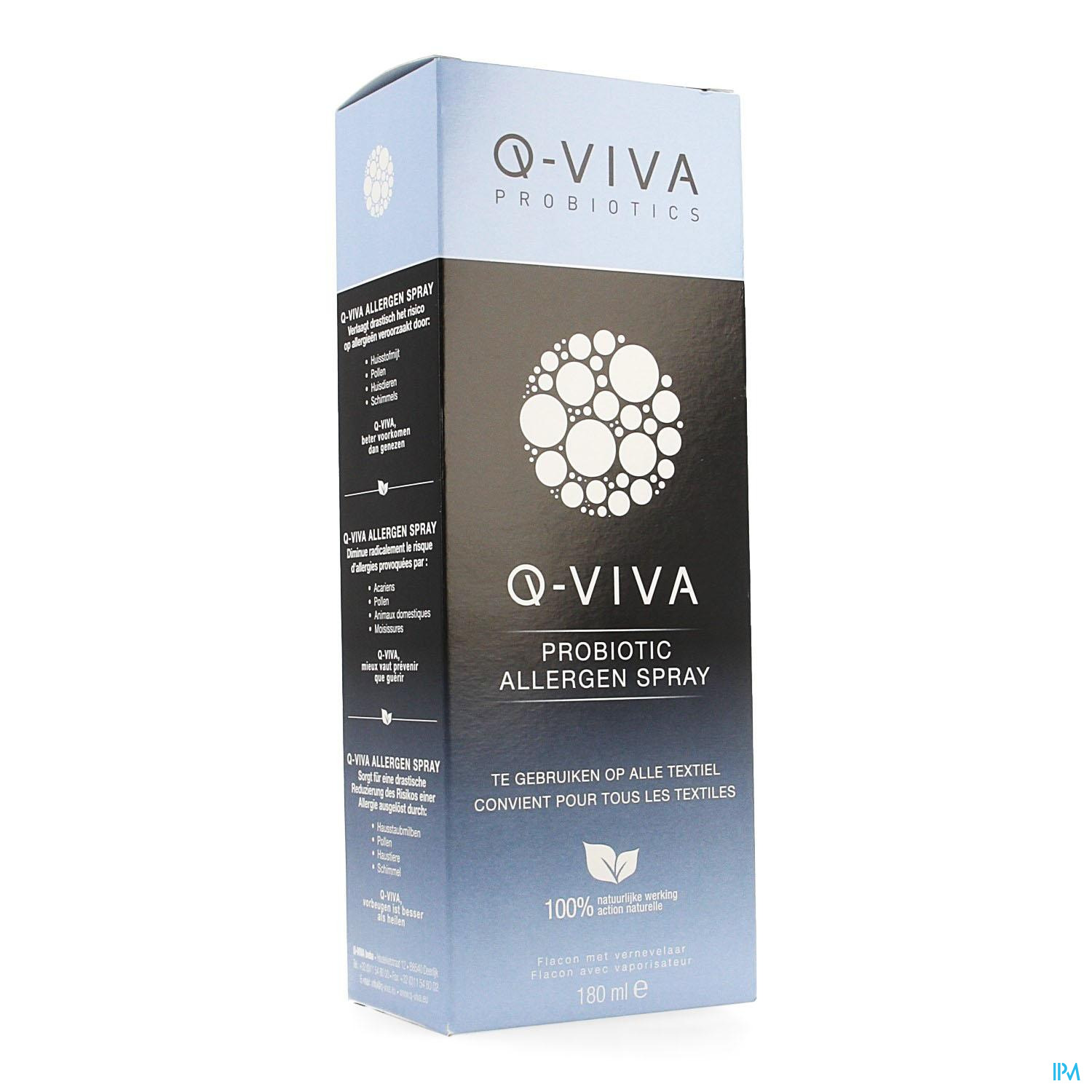 Q-VIVA PROBIOTIC ALLERGEN SPRAY 180ML Q-VIVA PROBIOTIC ALLERGEN SPRAY 180ML