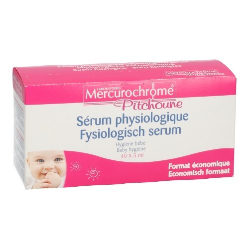 MERCUROCHROME PITCHOUNE ISOTON. ZOUTOPL. 40X5ML MERCUROCHROME PITCHOUNE ISOTON. ZOUTOPL. 40X5ML