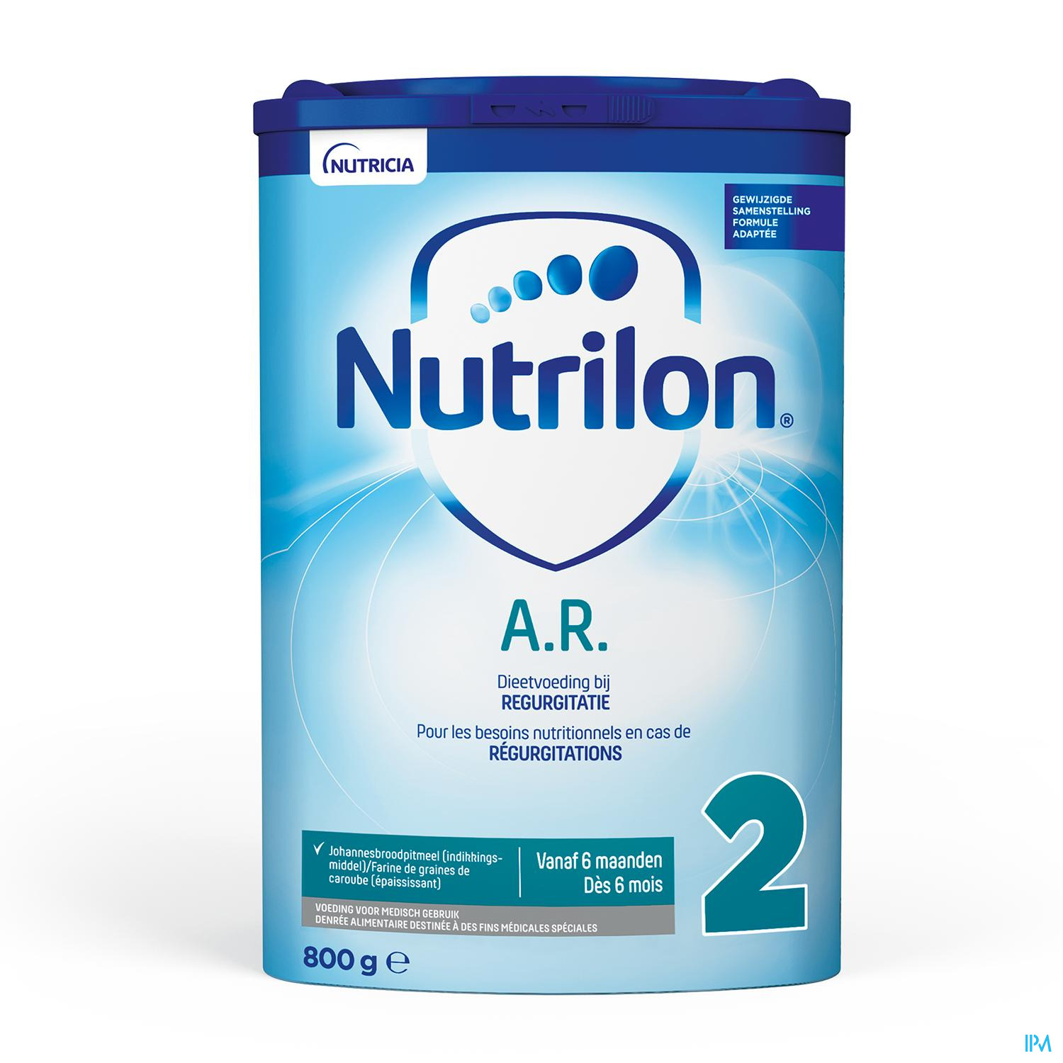 NUTRILON AR 2 Opvolgmelk tegen regurgitaties baby 6-12 maanden poeder 800g NUTRILON AR 2 Opvolgmelk tegen regurgitaties baby 6-12 maanden poeder 800g