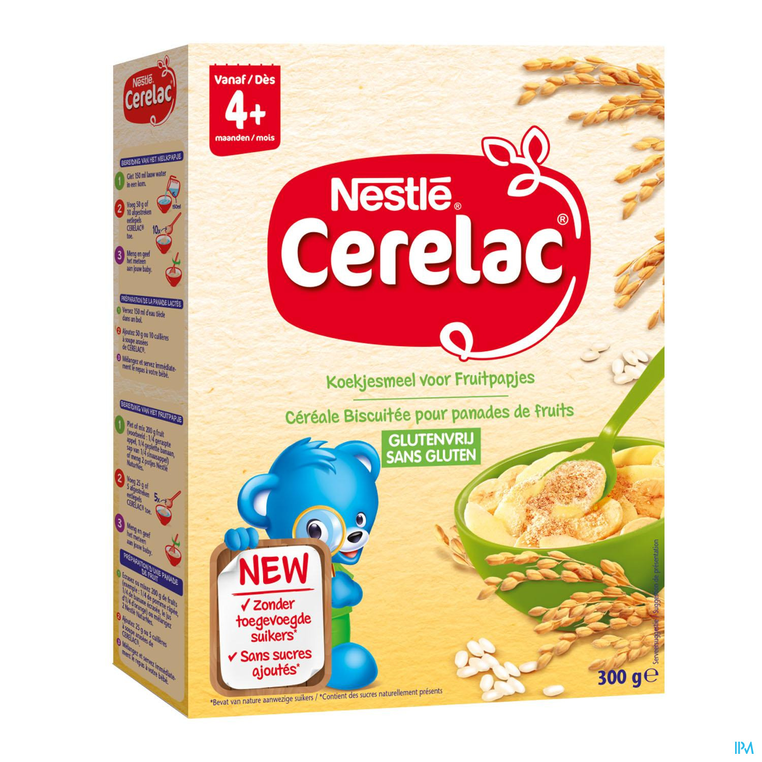 Nestlé Lait de Croissance 1+ Céréales Bébé 1+ An 1l