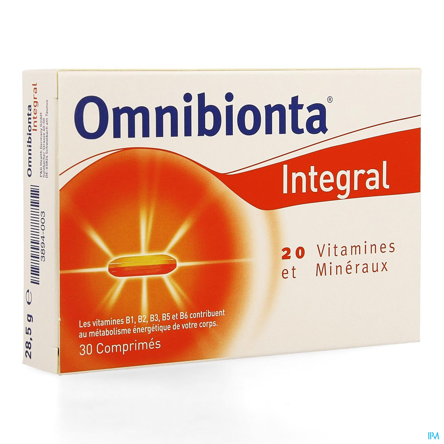 OMNIBIONTA INTEGRAL COMP 30 NF OMNIBIONTA INTEGRAL COMP 30 NF
