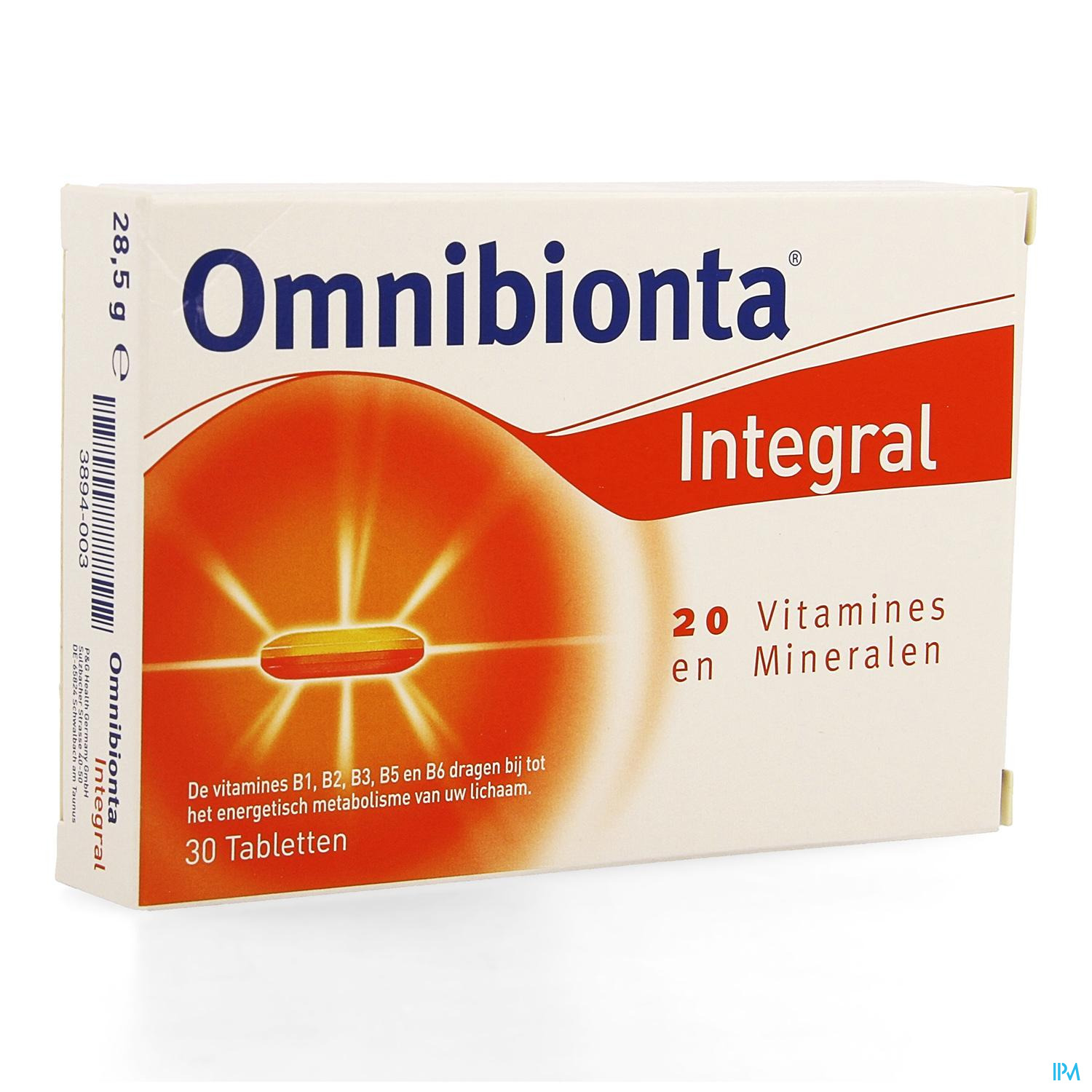 OMNIBIONTA INTEGRAL COMP 30 NF OMNIBIONTA INTEGRAL COMP 30 NF