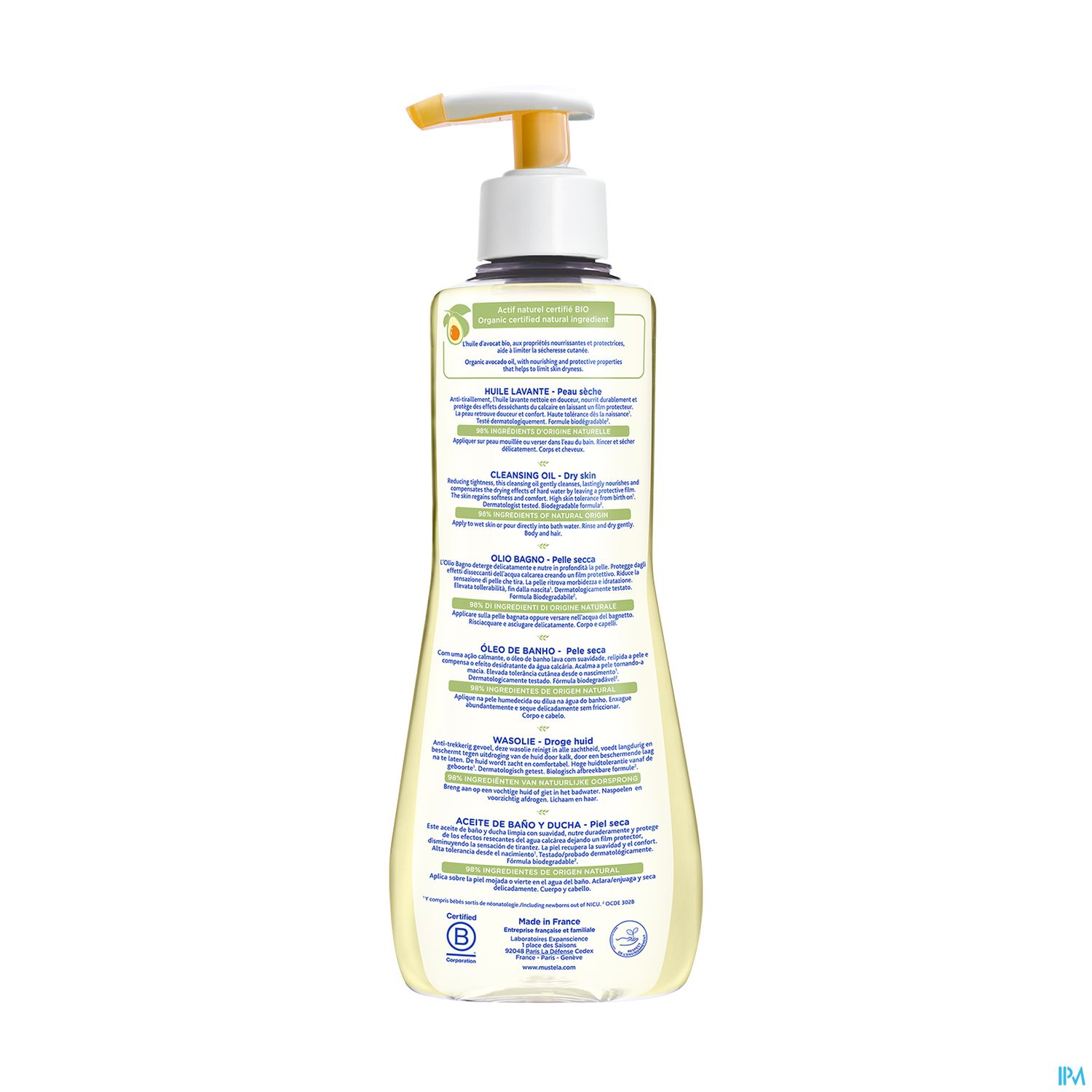 MUSTELA PS BADOLIE 500ML MUSTELA PS BADOLIE 500ML