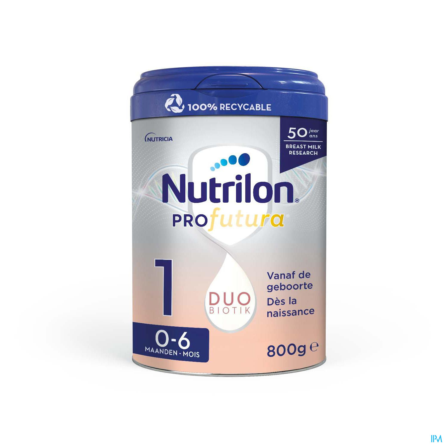 NUTRILON PROFUTURA 1 PDR 800G NF - Apotheek Peeters Oudsbergen (Peeters  Pharma BV)