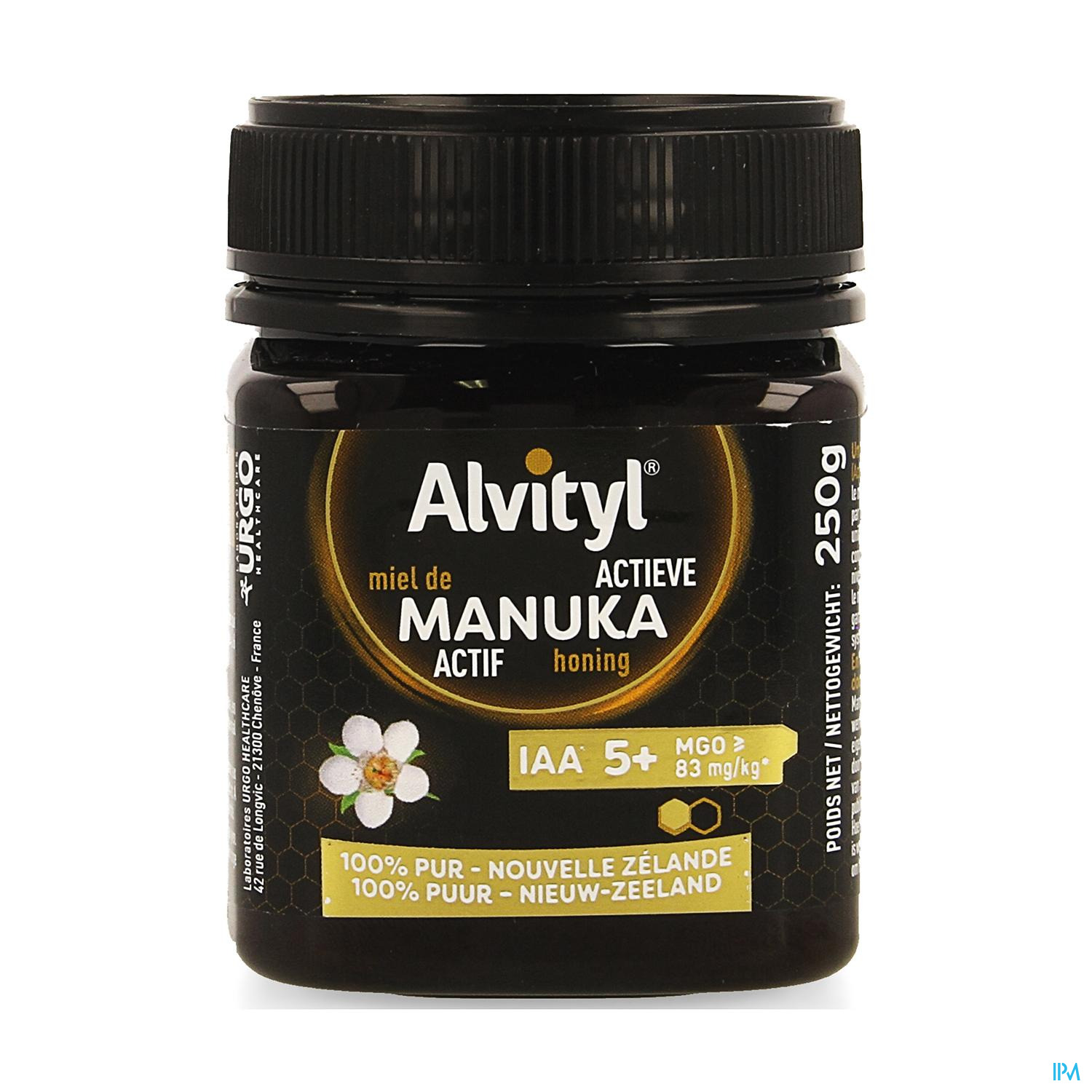 ALVITYL MANUKA HONEY IAA5+ 250G ALVITYL MANUKA HONEY IAA5+ 250G