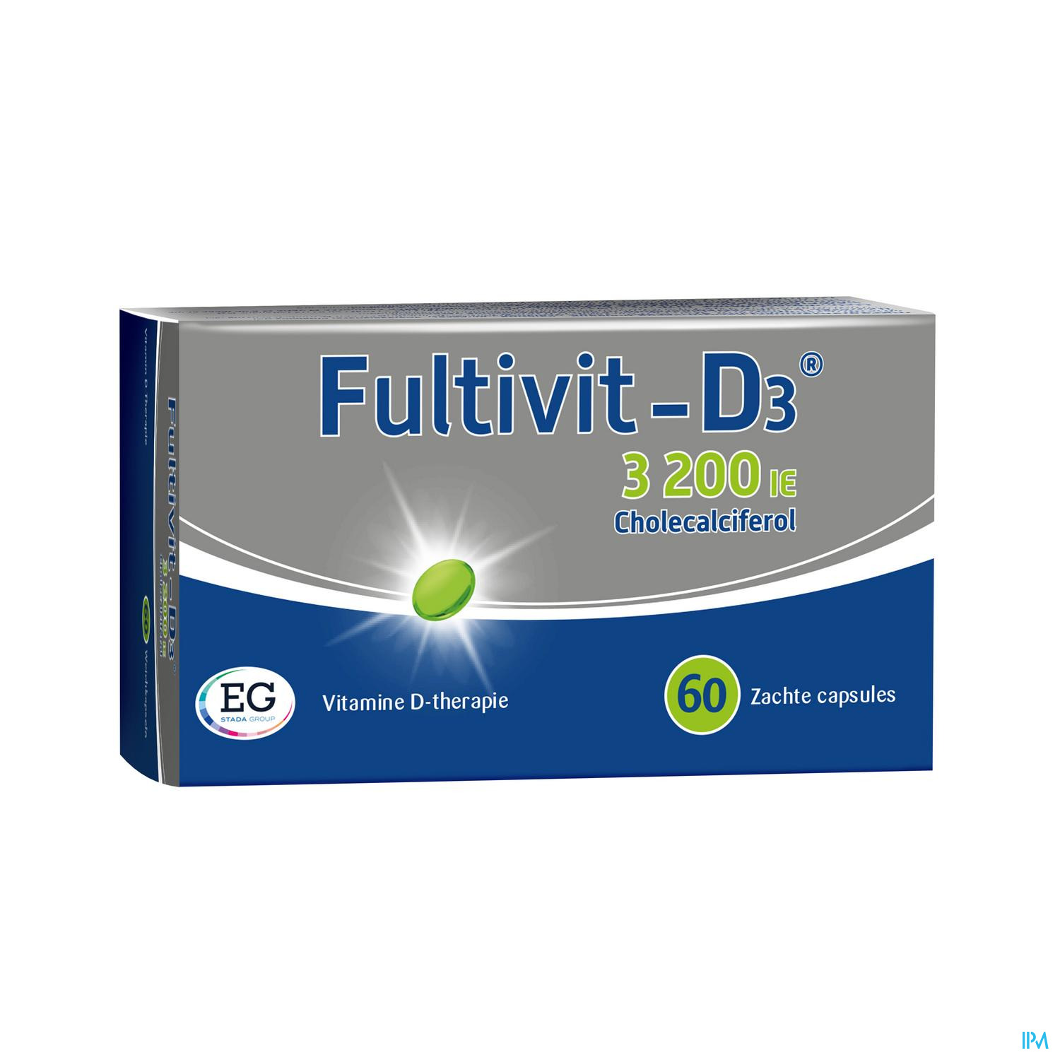 FULTIVIT-D3 3200IE CAPS ZACHT 60 FULTIVIT-D3 3200IE CAPS ZACHT 60