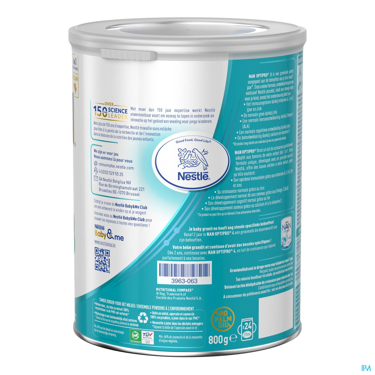 NAN OPTIPRO 3 800G NAN OPTIPRO 3 800G