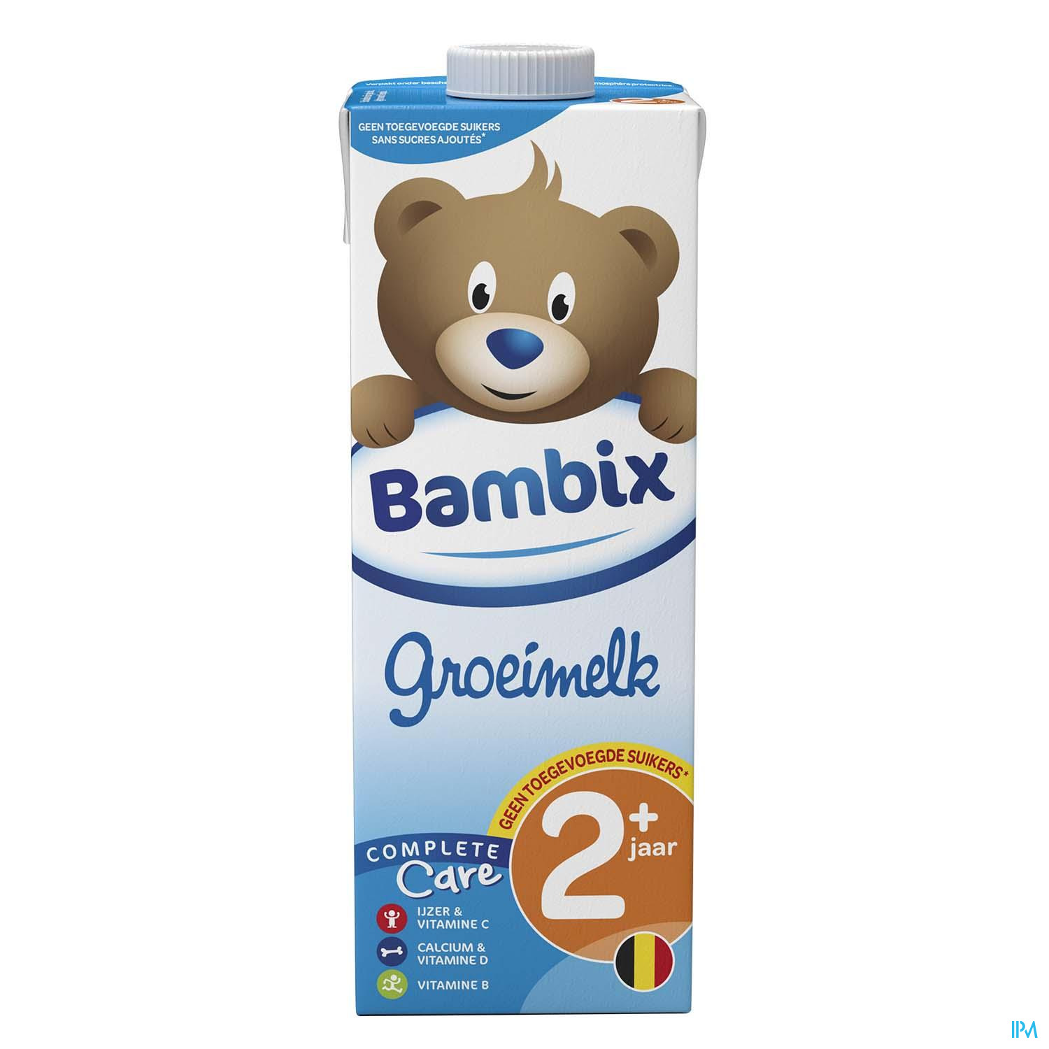 BAMBIX GROEIMELK NATUUR 2+ 1L BAMBIX GROEIMELK NATUUR 2+ 1L