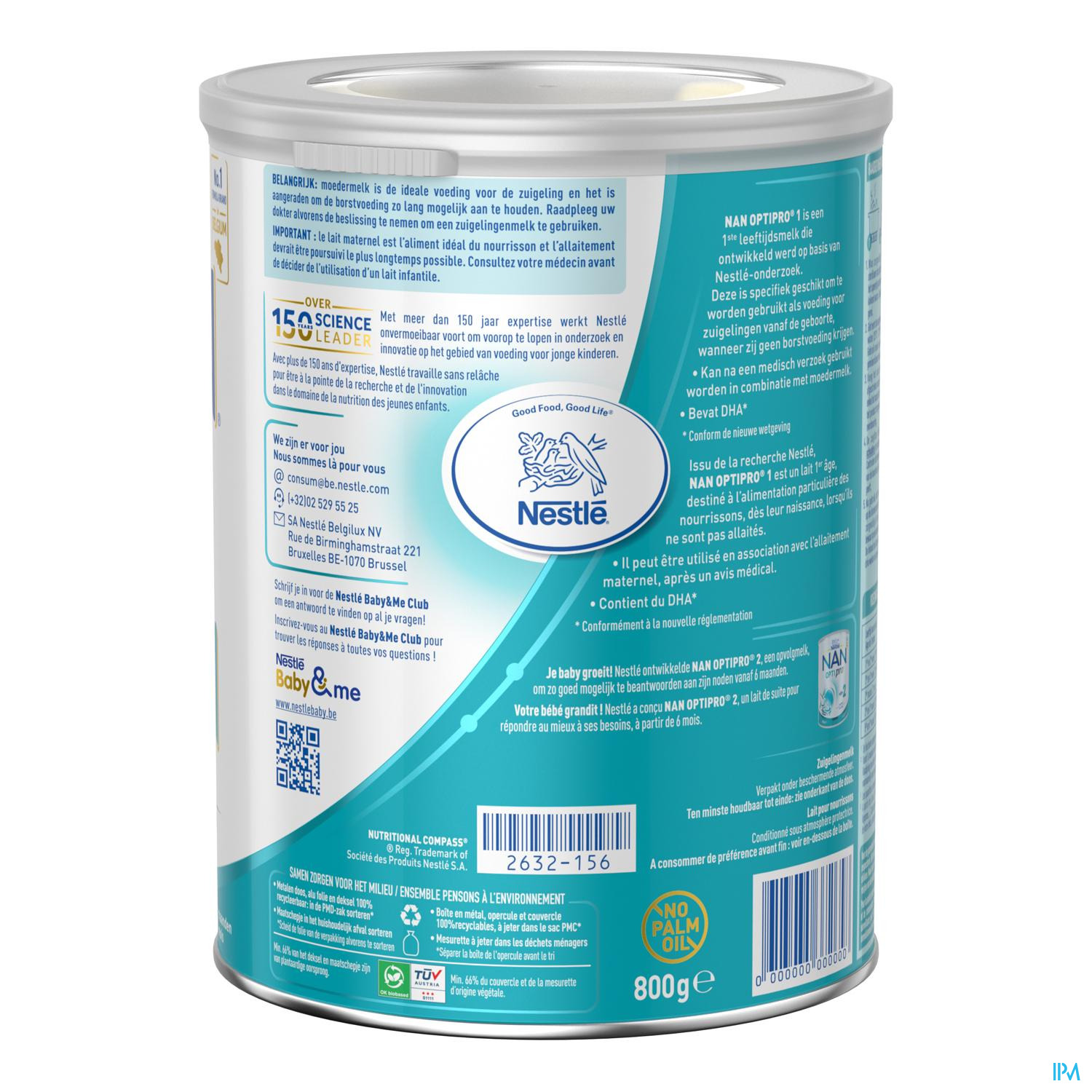 NAN OPTIPRO 1 800G NF NAN OPTIPRO 1 800G NF