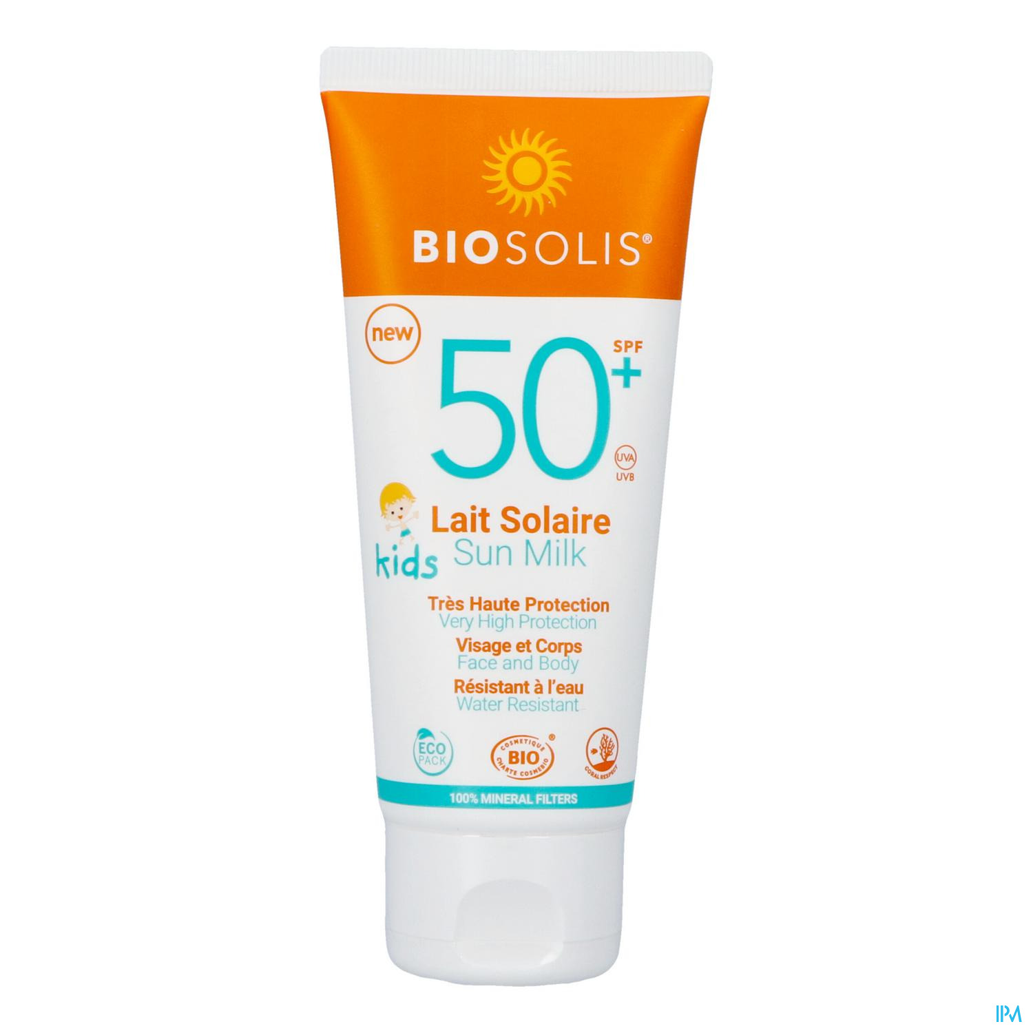 BIOSOLIS ZONNEMELK KIDS IP50 100ML BIOSOLIS ZONNEMELK KIDS IP50 100ML