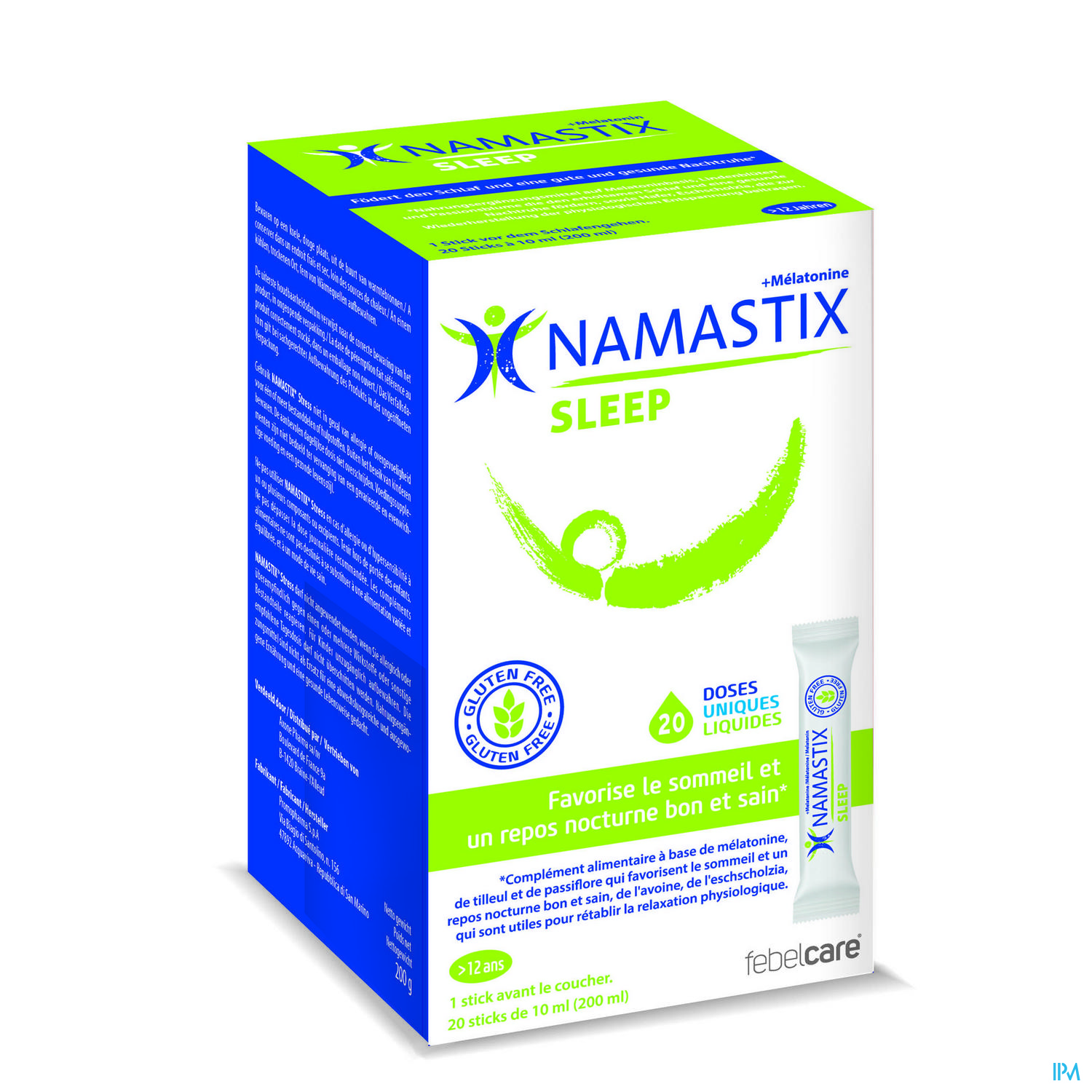 Namastix Sleep Sticks 20x10ml - Stress - insomnie - Nutrithérapie et ...