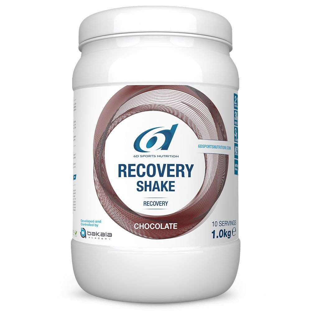 6d Sixd Recovery Shake Chocolate 1kg Sport Voeding & dieet