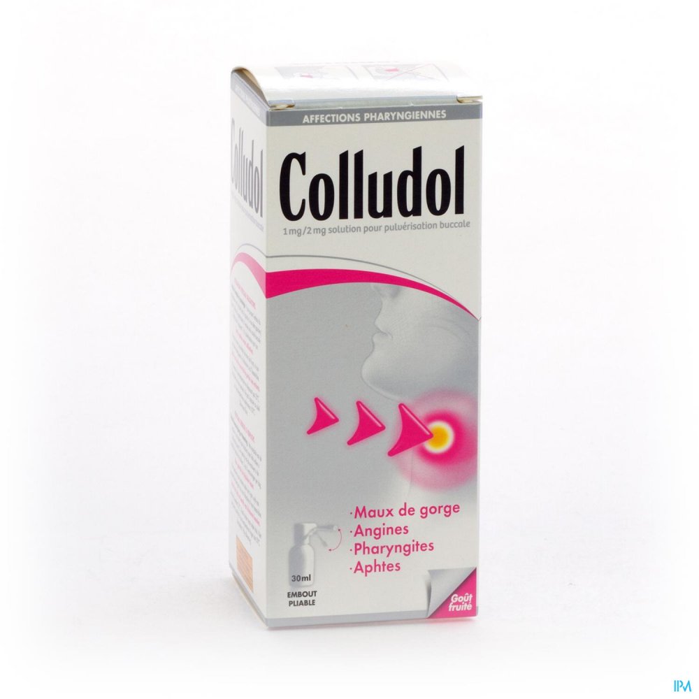 Colludol Spray 30 Ml - Spray - Bouche et gorge - Médicaments - Apotheek ...