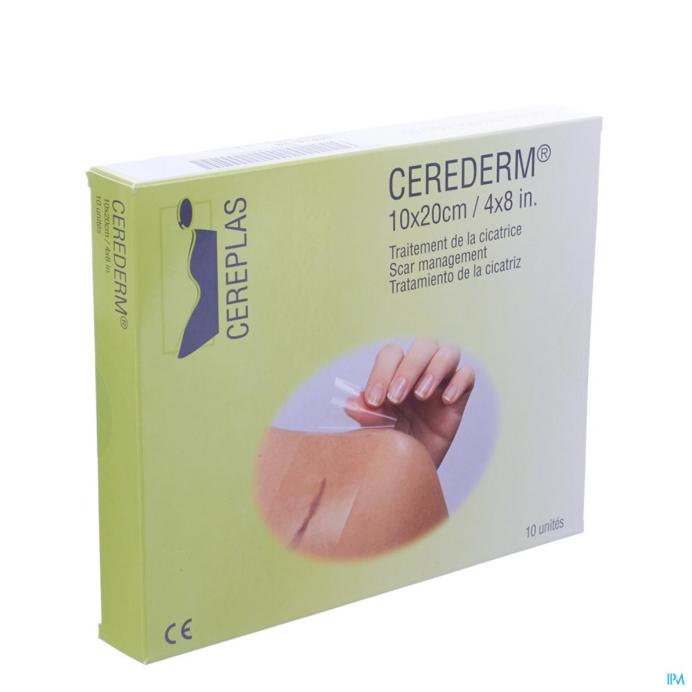 Cerederm Pansement 10x20cm 10 4309674 - Traitement des cicatrices ...