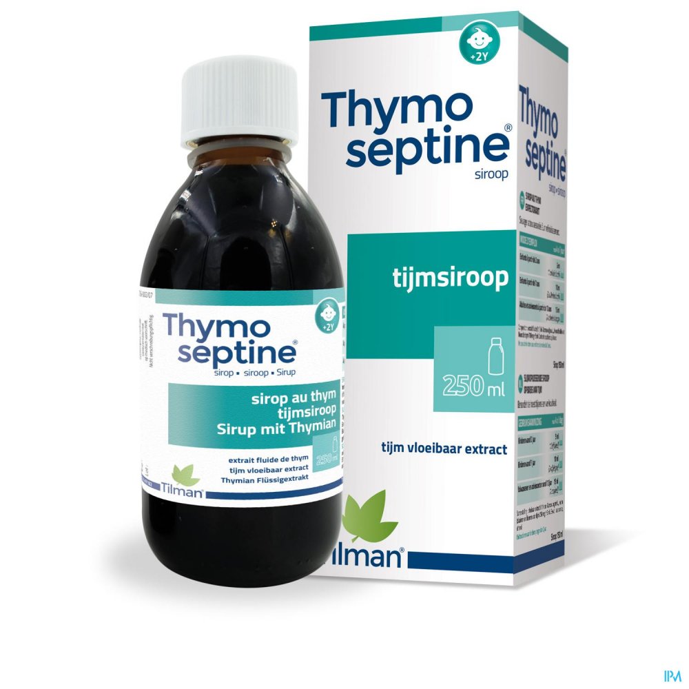 Thymoseptine Siroop 250ml Diepzittende slijmhoest Hoest Geneesmiddelen Apotheek Peeters Thymoseptine Siroop 250ml Diepzittende slijmhoest Hoest Geneesmiddelen Apotheek Peeters