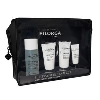Emballage cadeau avec 4 produits mini Filorga.
