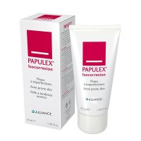 Papulex® est une gamme de produits spécialement formulée pour le soin des peaux à tendance acnéique. Papulex® est formulé avec 3 ingrédients actifs dont l’efficacité a été scientifiquement démontrée :